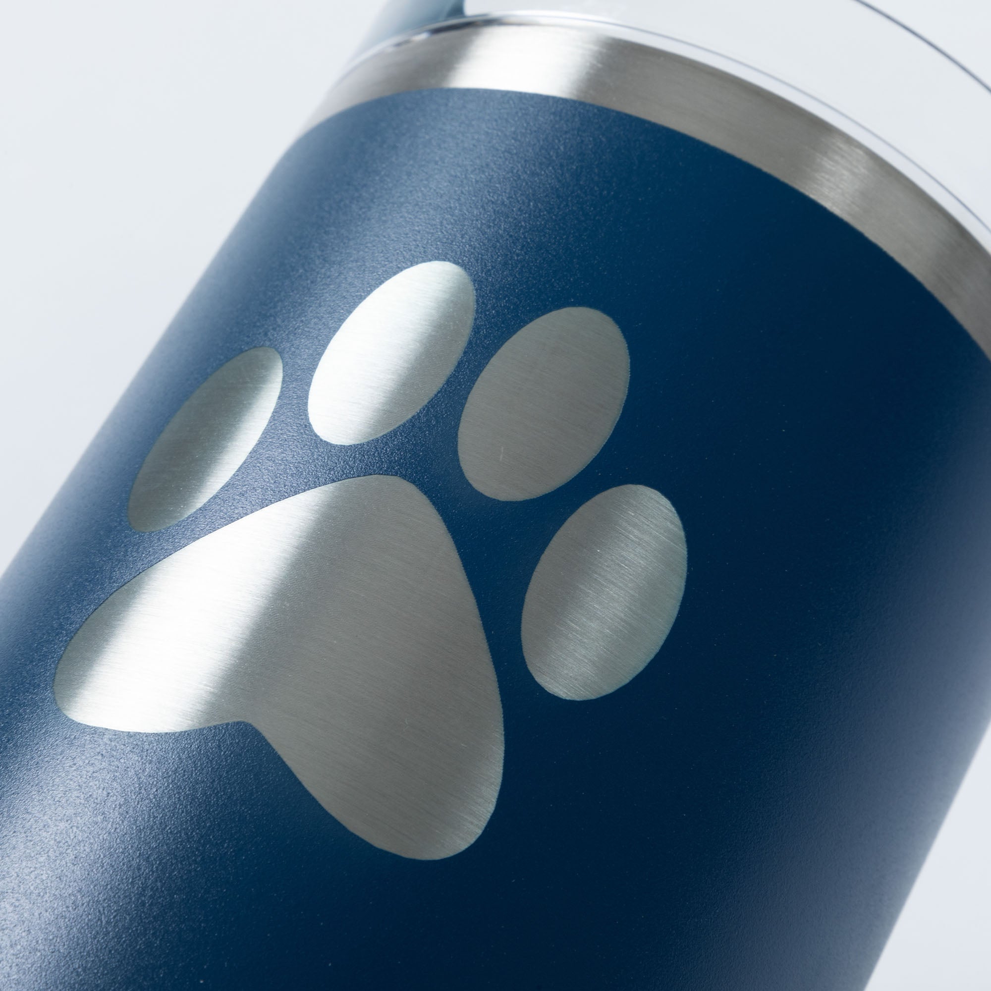 Paw Print Vacuum Sealed Stainless Steel Tumbler - 40 oz、mySite、camillekostekn