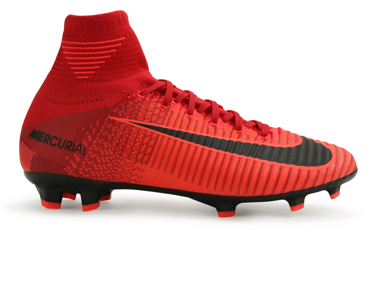Nike Kids Mercurial Superfly V Dynamic Fit FG University Red/Black、mySite、noshort