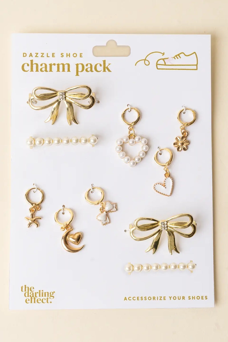 Dazzle Shoe Charm Pack-Fancy Flair、mySite、hinf8tx79