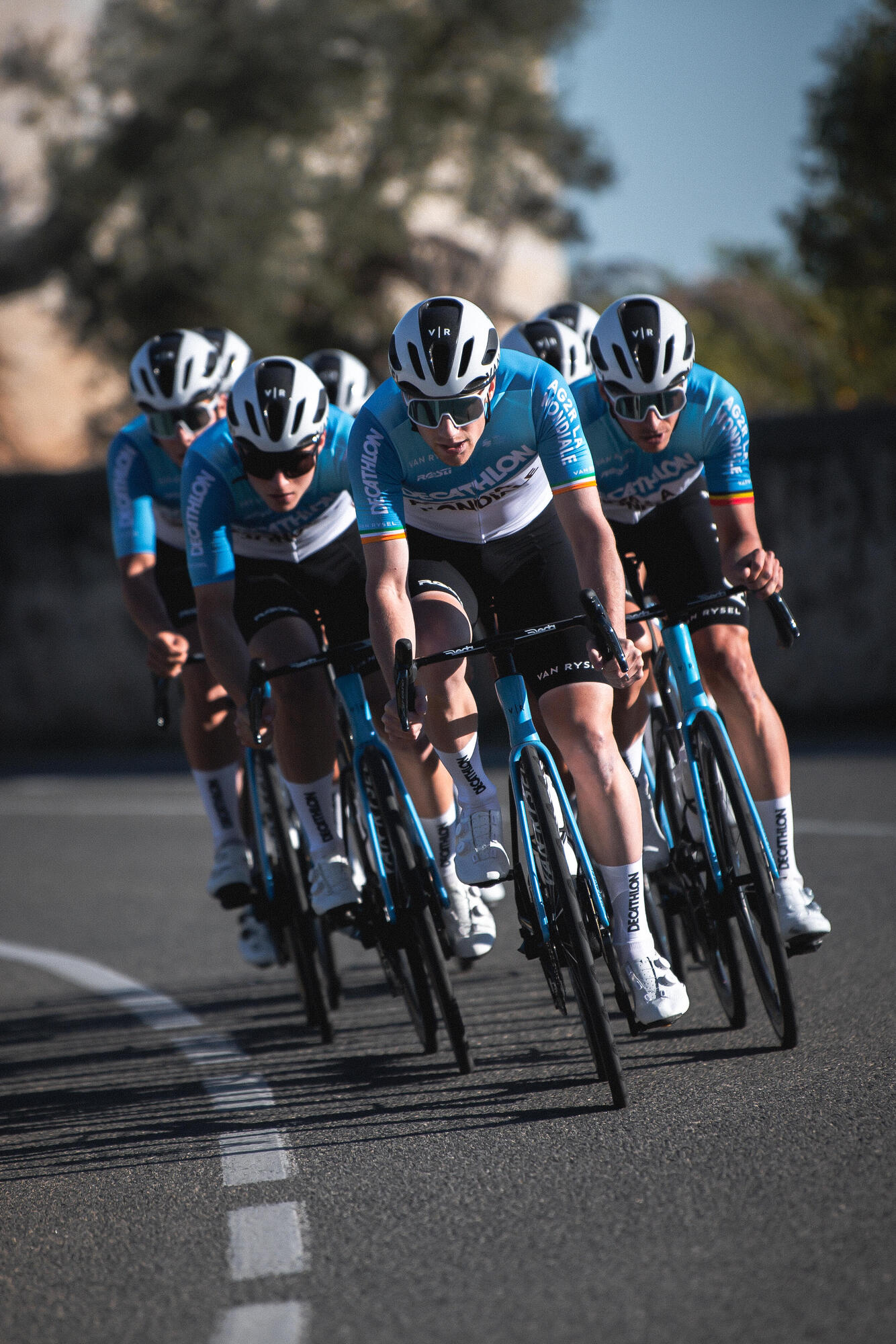 Van Rysel RCR Pro Replica Dura Ace Road Bike - Di2 AG2R Team