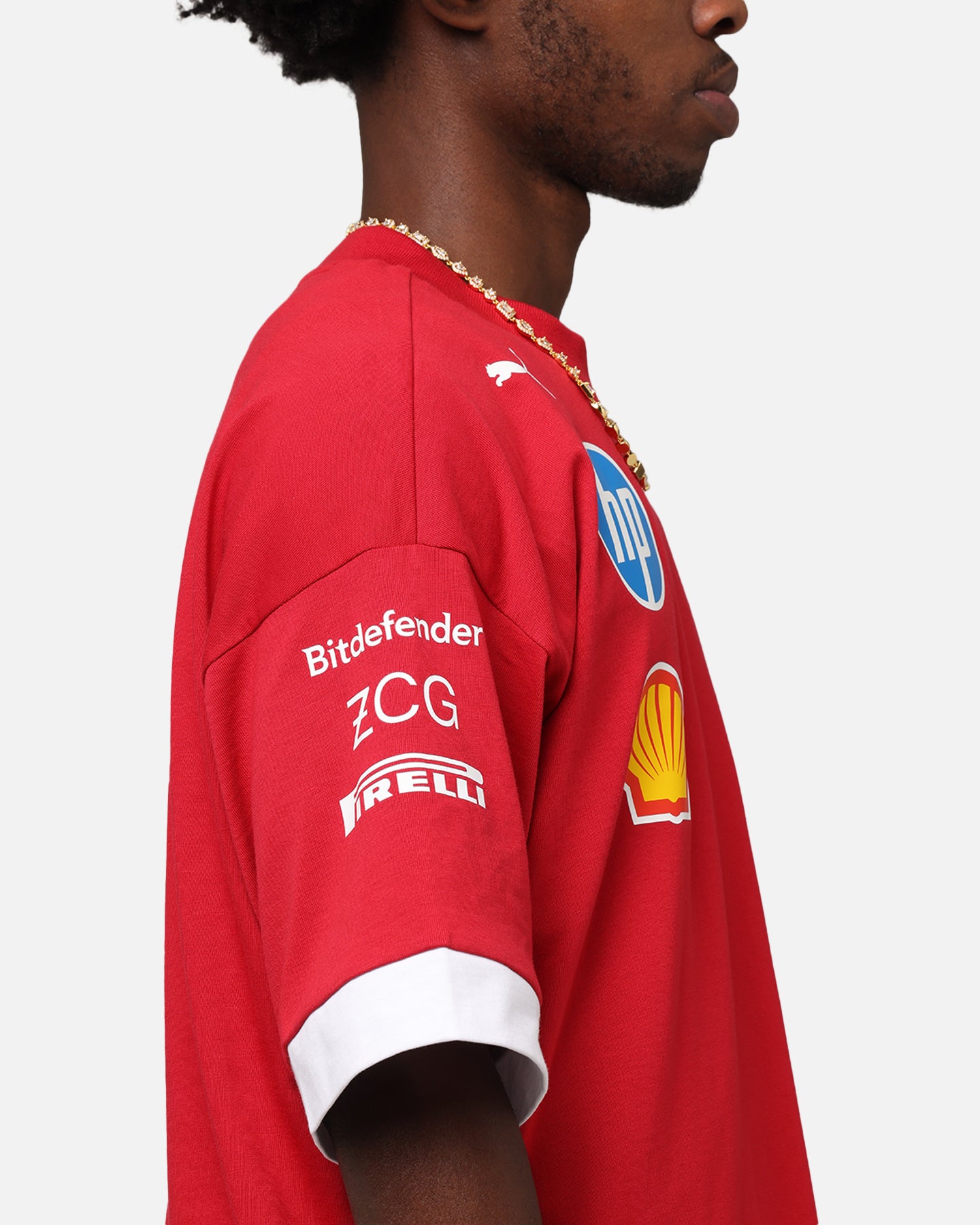 Puma X Scuderia Ferrari Drivers T-Shirt Cherry、mySite、zt4zffjzw