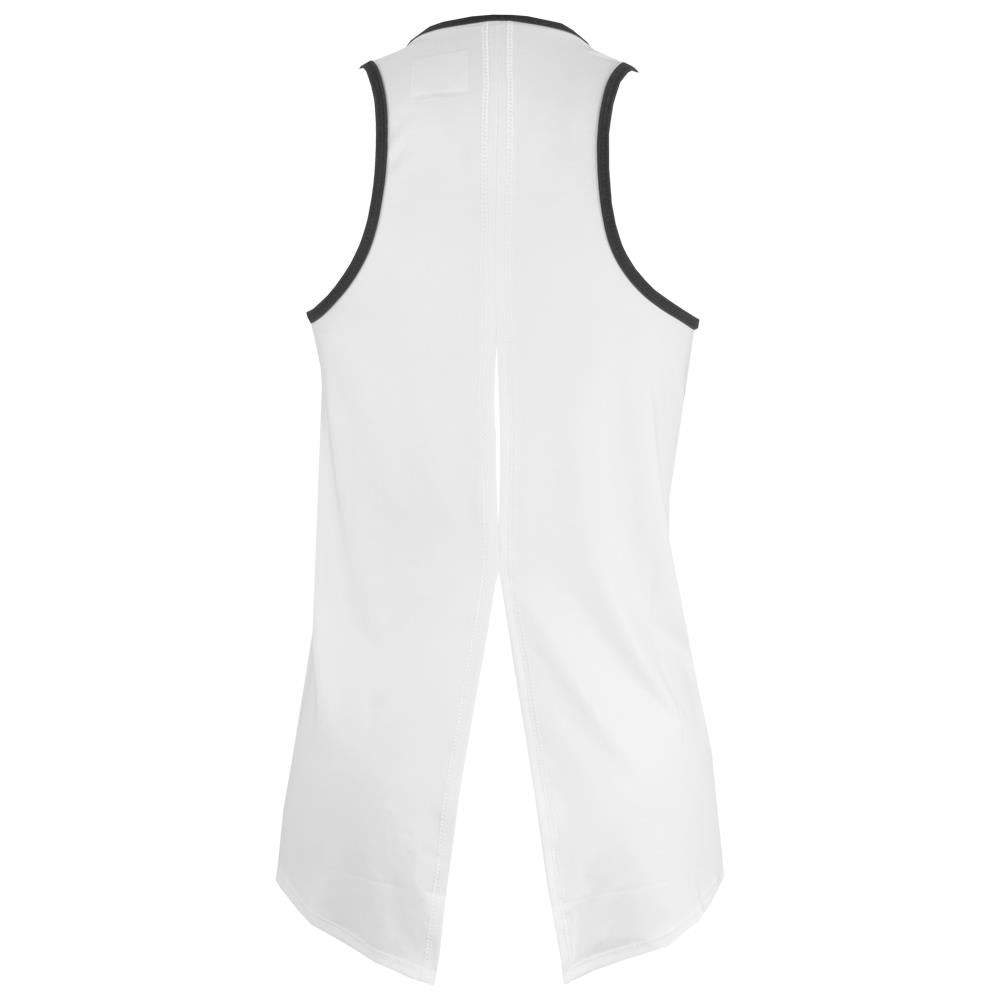 Lucky In Love Women's Off Tropic Tie Back Tank - White、mySite、neckold