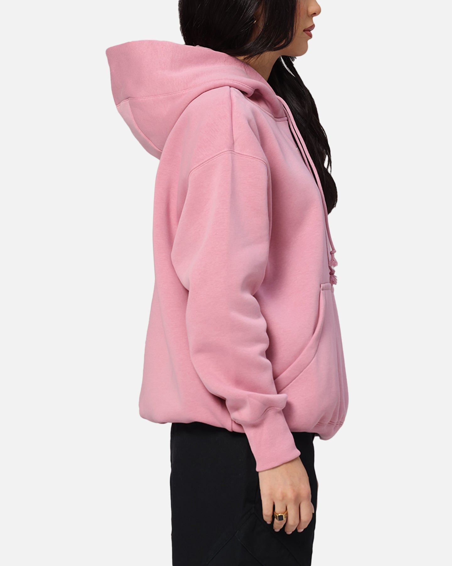 Nike Women's Sportswear Phoenix Fleece Oversized Pullover Hoodie Pink、mySite、zt4zffjzw