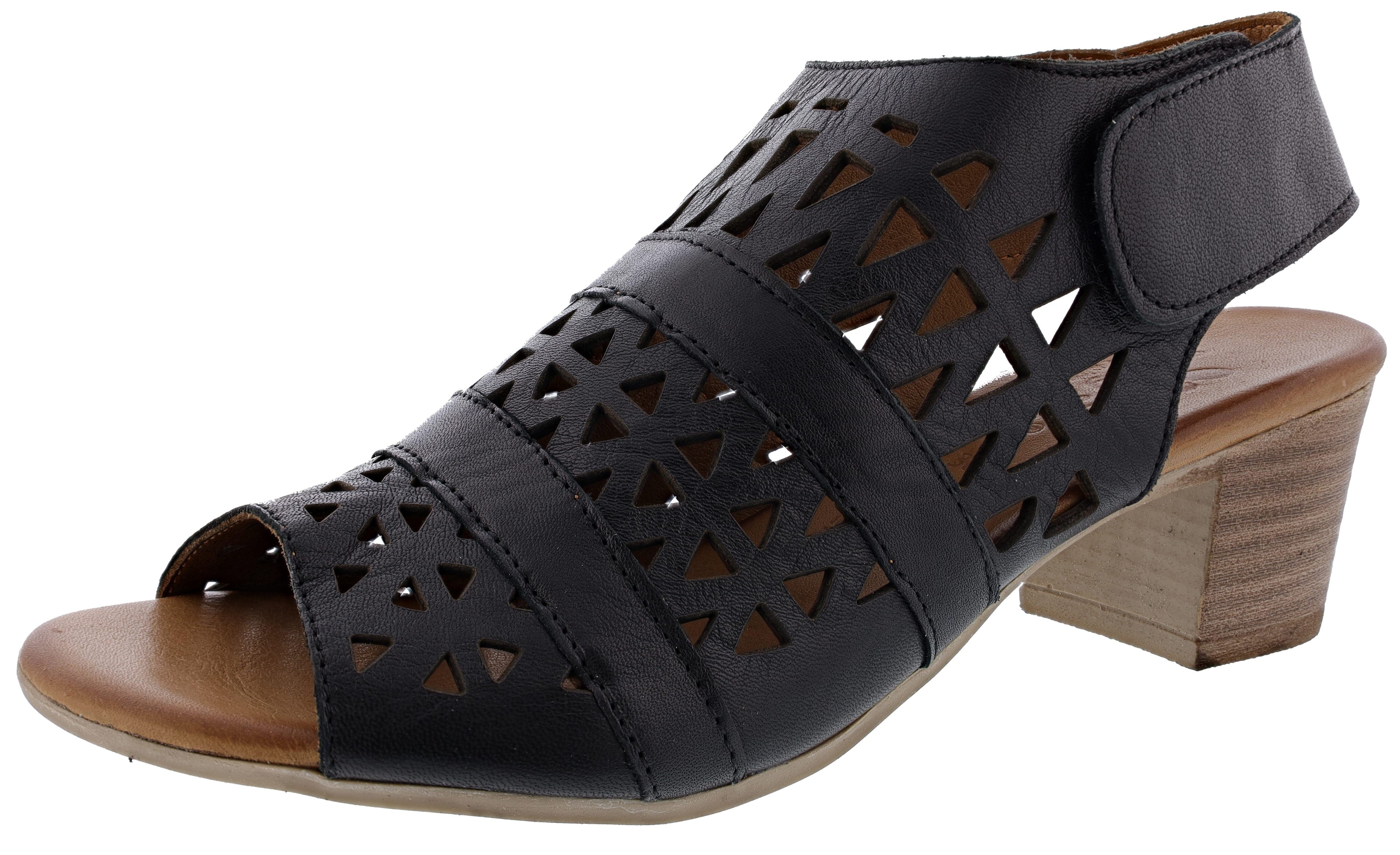 Spring Step Women's Dorotha Adjustable Backstrap Heeled Sandals、mySite、dreamappss