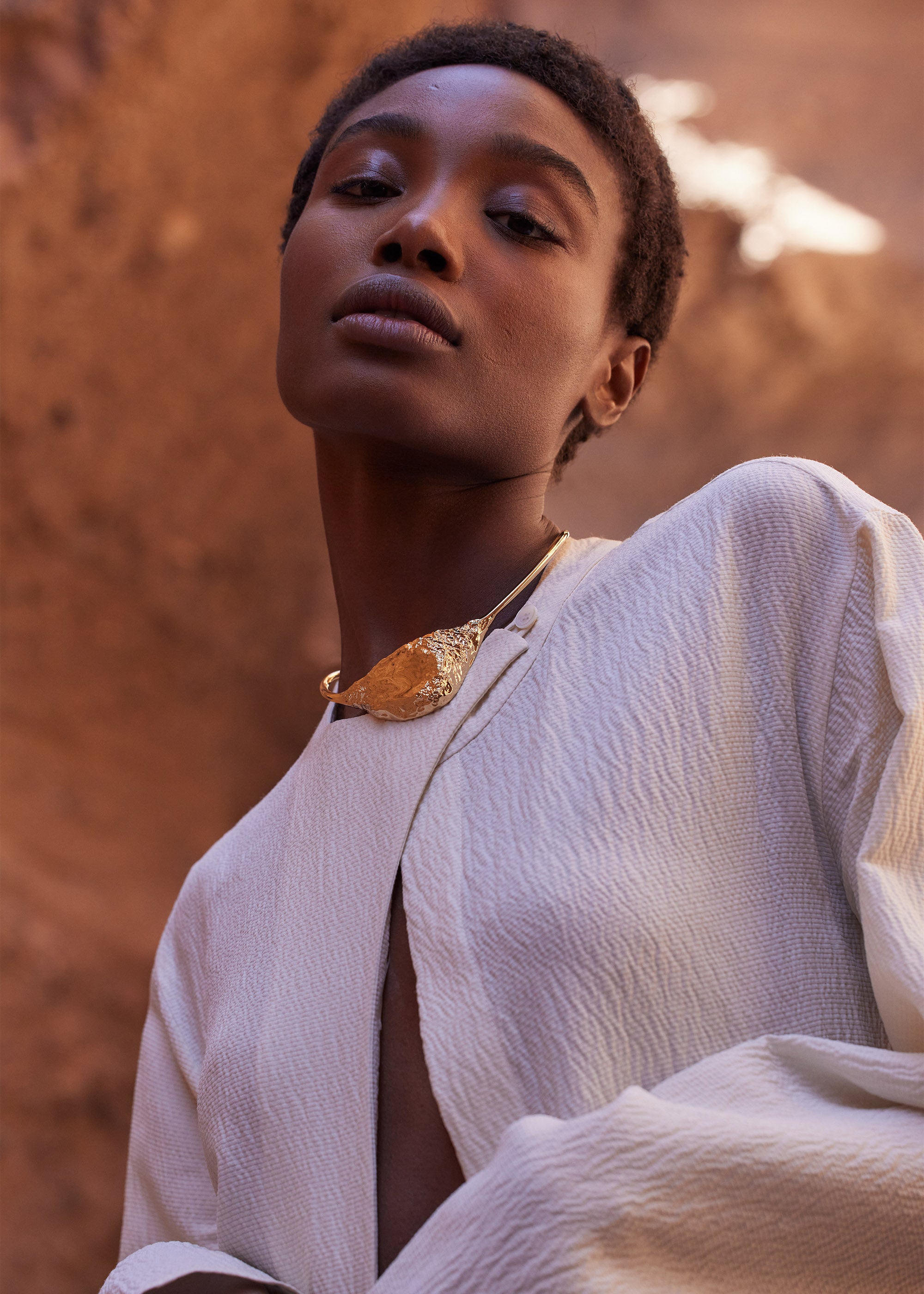 Collier Eroz - Dor茅e � l��or 24 carats、mySite、camillekostekn