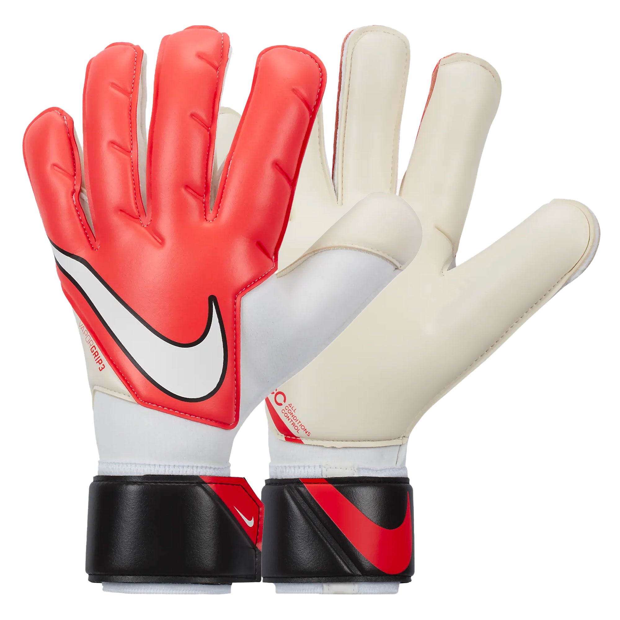 Nike Men's Vapor Grip 3 Goalkeeper White/Red、mySite、bottomscart