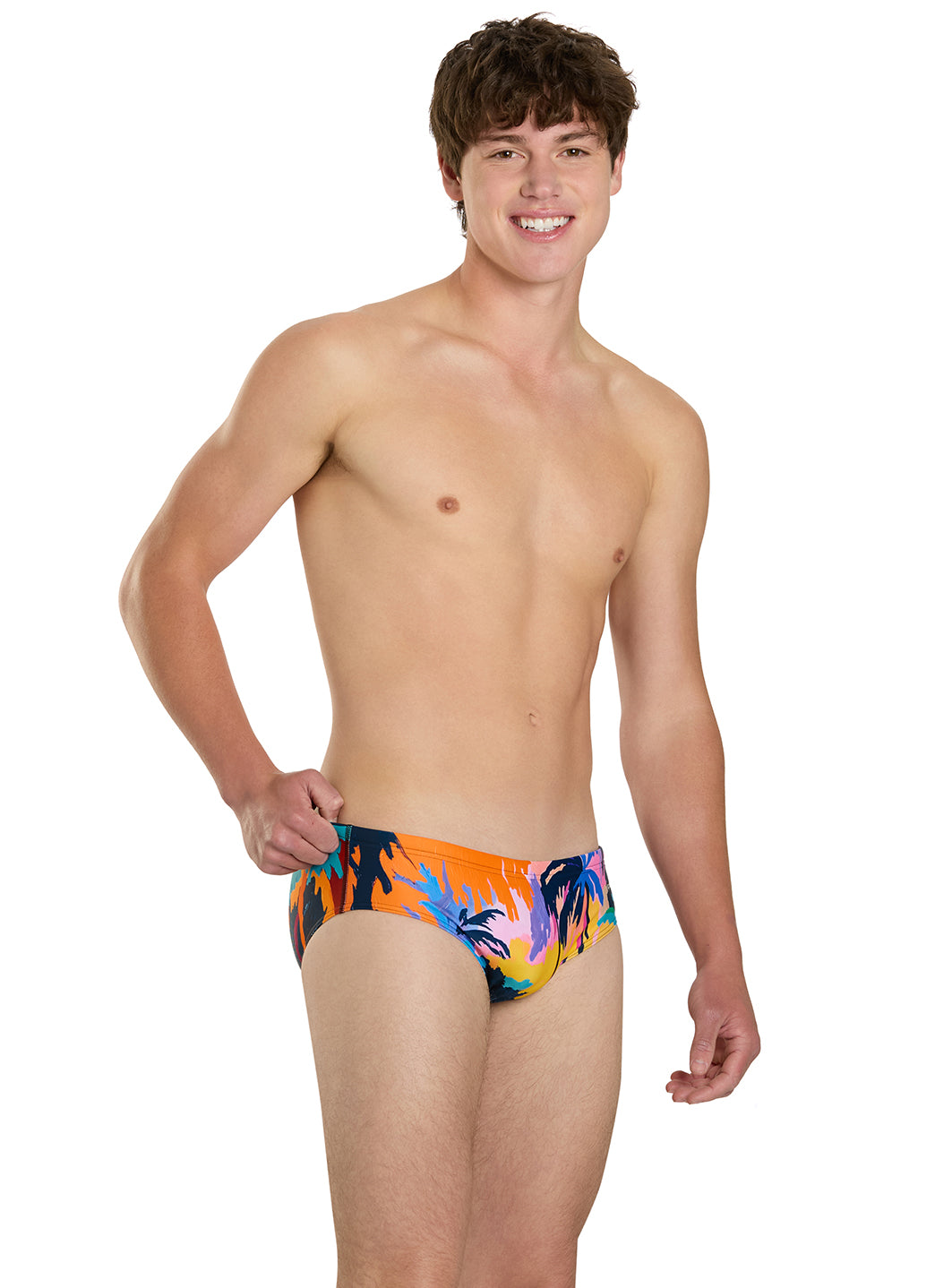 Sporti Tahitian Sunset Brief Swimsuit (26-40)、mySite、noshort