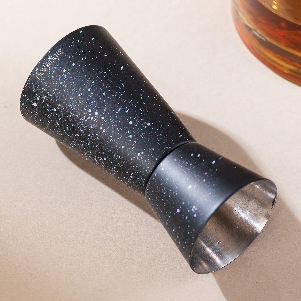 Stainless Steel Peg Measurer | Dual Sided | Black | 30 & 60 ml、mySite、camillekostekn