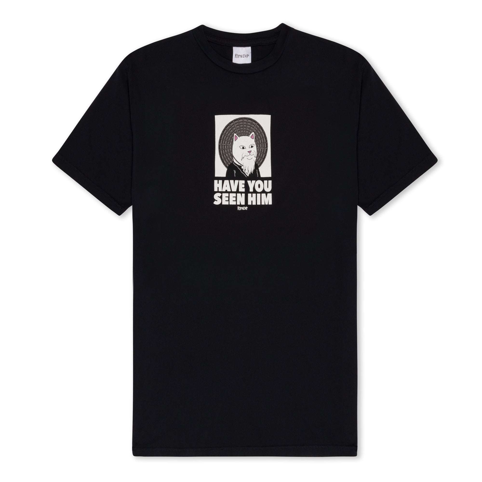  Have You Seen Him? Tee (Black)、mySite、merchandisen