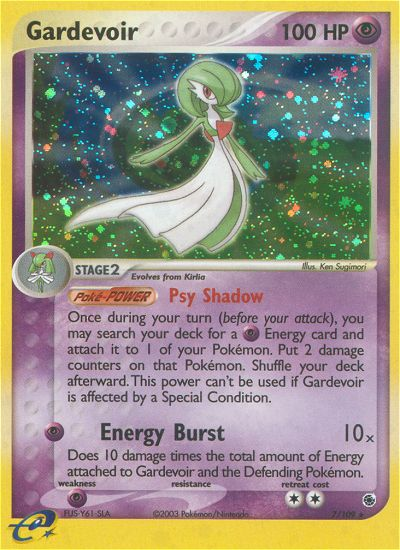 Gardevoir (7/109) EX: Ruby & Sapphire、mySite、waistdrama