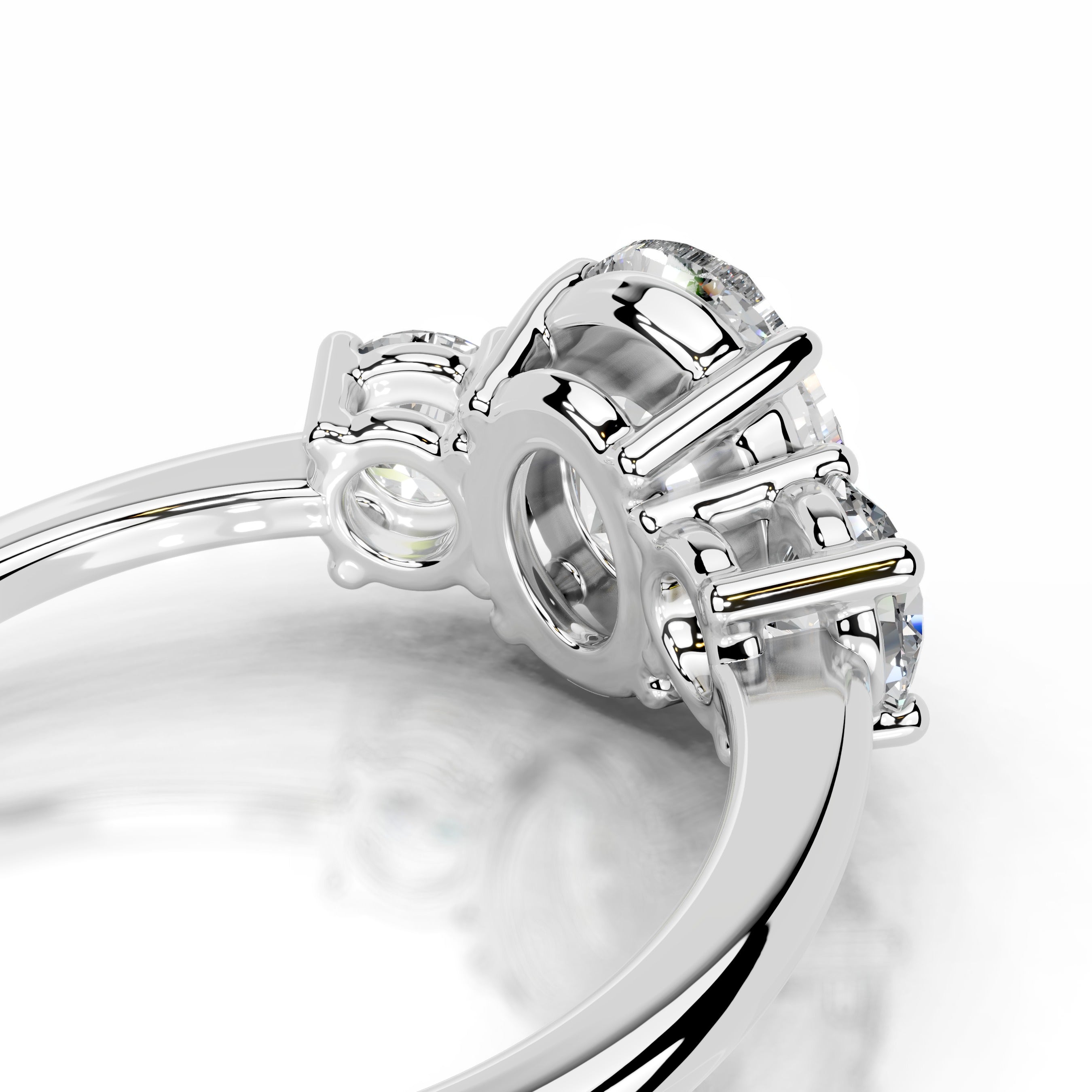Emanuela Diamond Engagement Ring - Platinum、mySite、hinf8tx79
