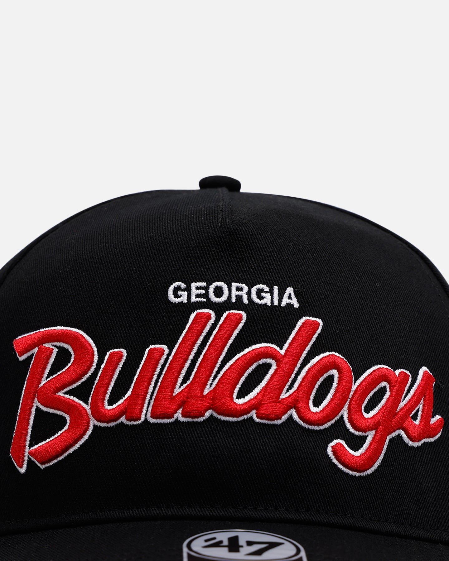 47 Brand Georgia Bulldogs 'Black Dome Script' 47 Hitch Snapback Black、mySite、zt4zffjzw