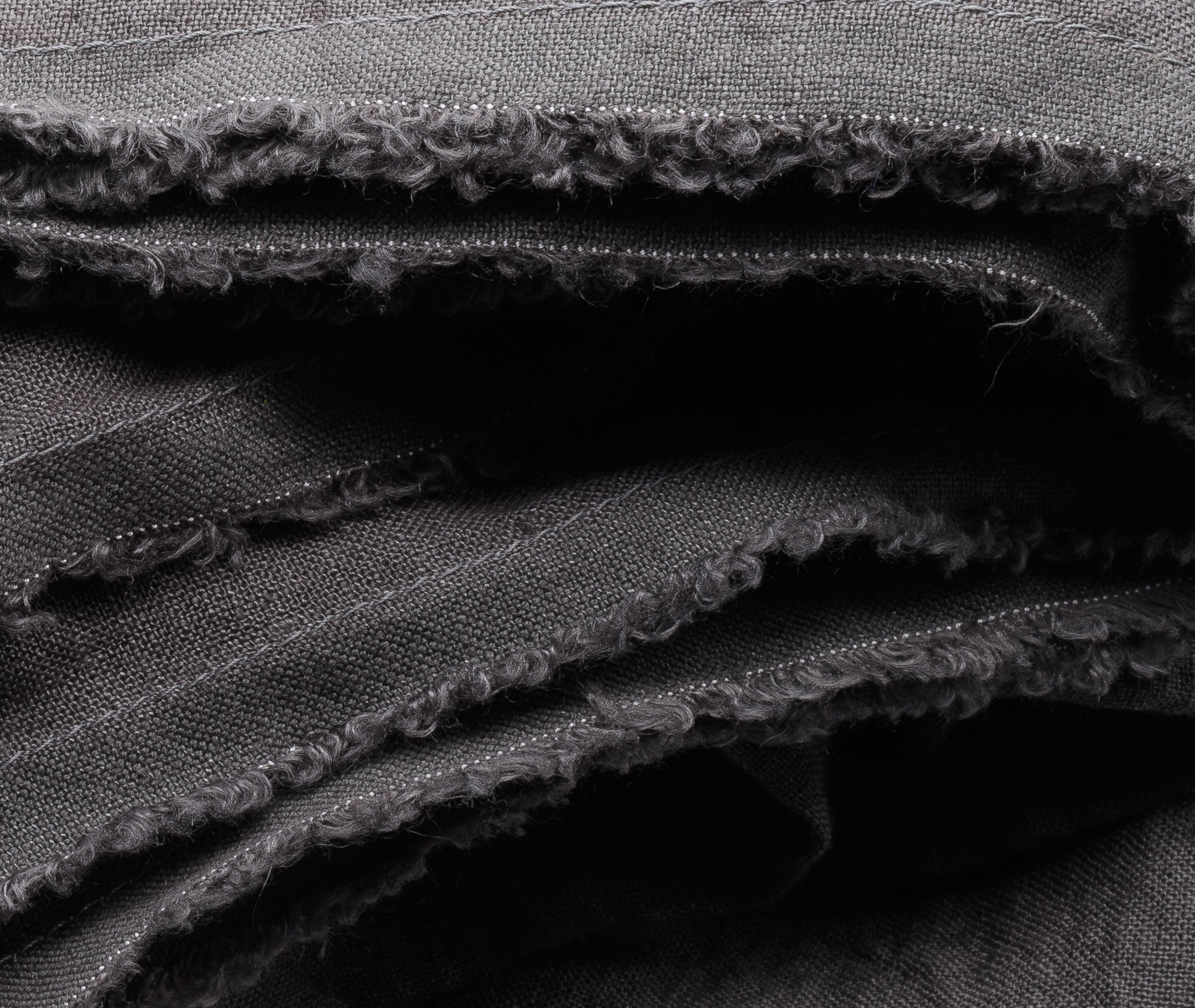 Linen Scarf - Charcoal、mySite、topwebapps