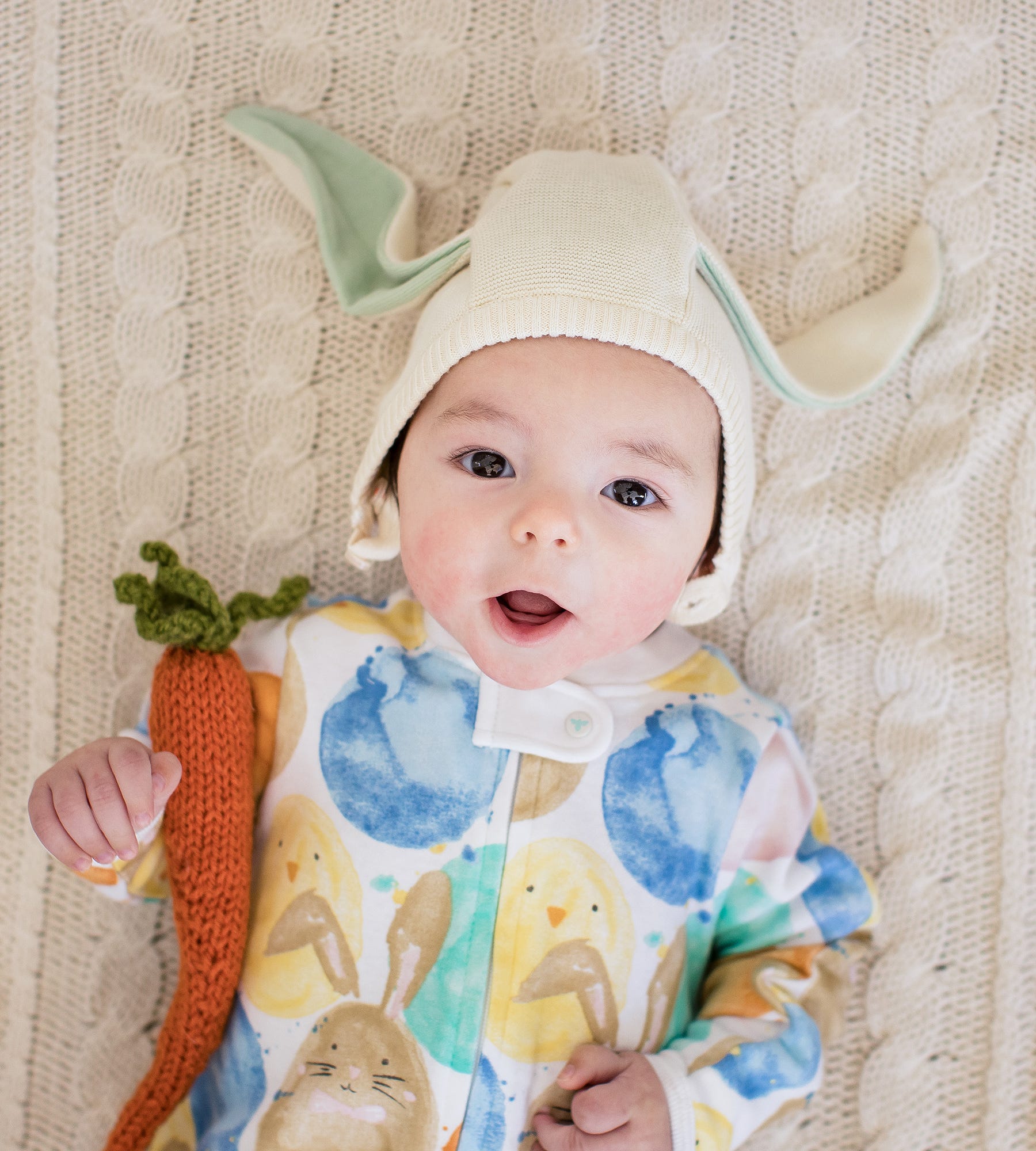 Easter Friends Organic Cotton Sleeper、mySite、g9winljtr