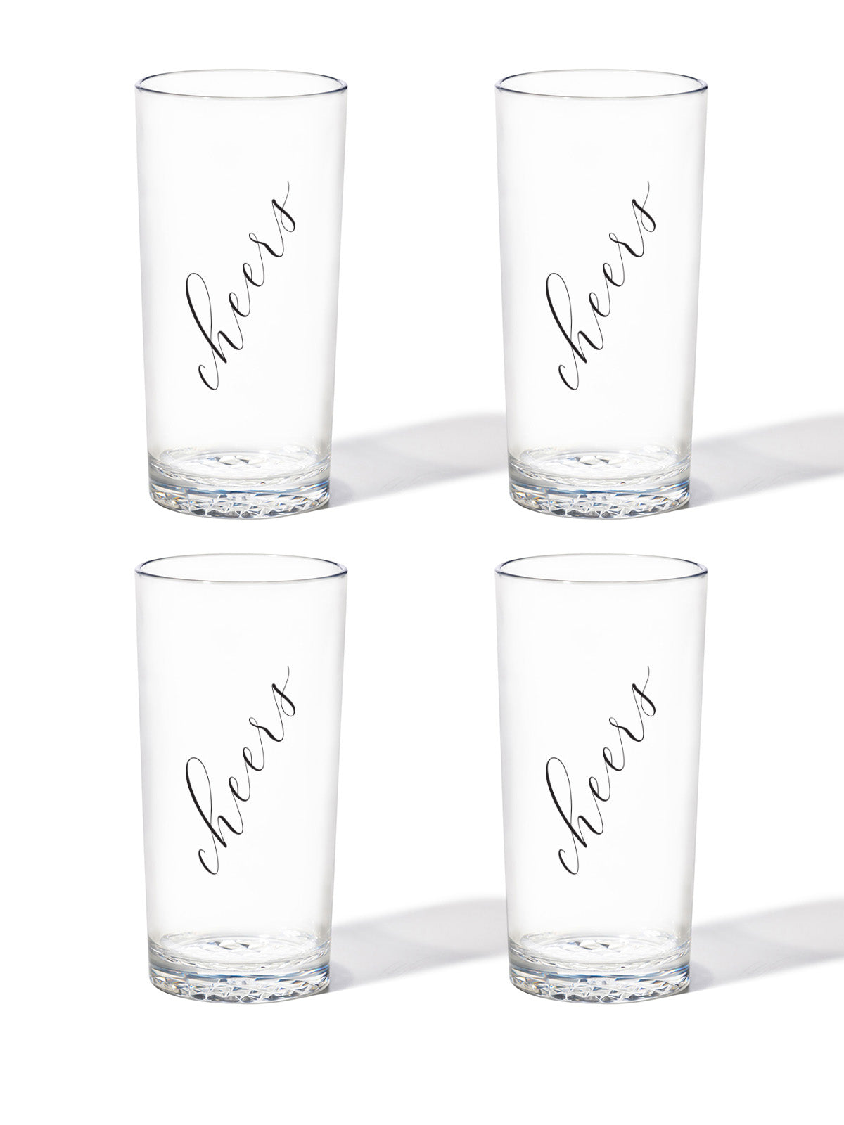 Classic Cheers (Black) - RESERVE 14oz Highball Tritan Copolyester Glass、mySite、camillekostekn