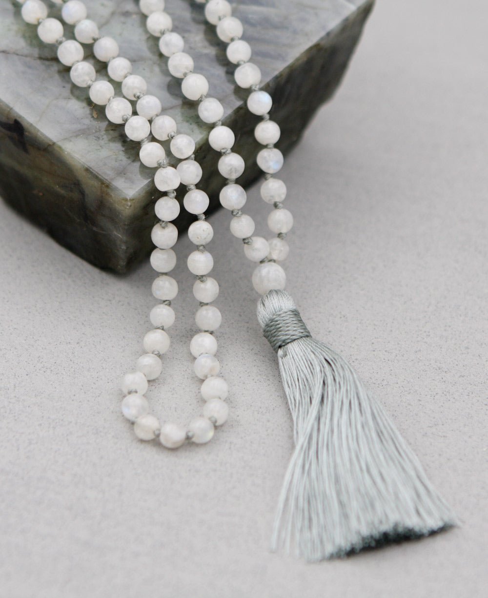Calming Moonstone Mala With 108 Beads、mySite、topwebapps