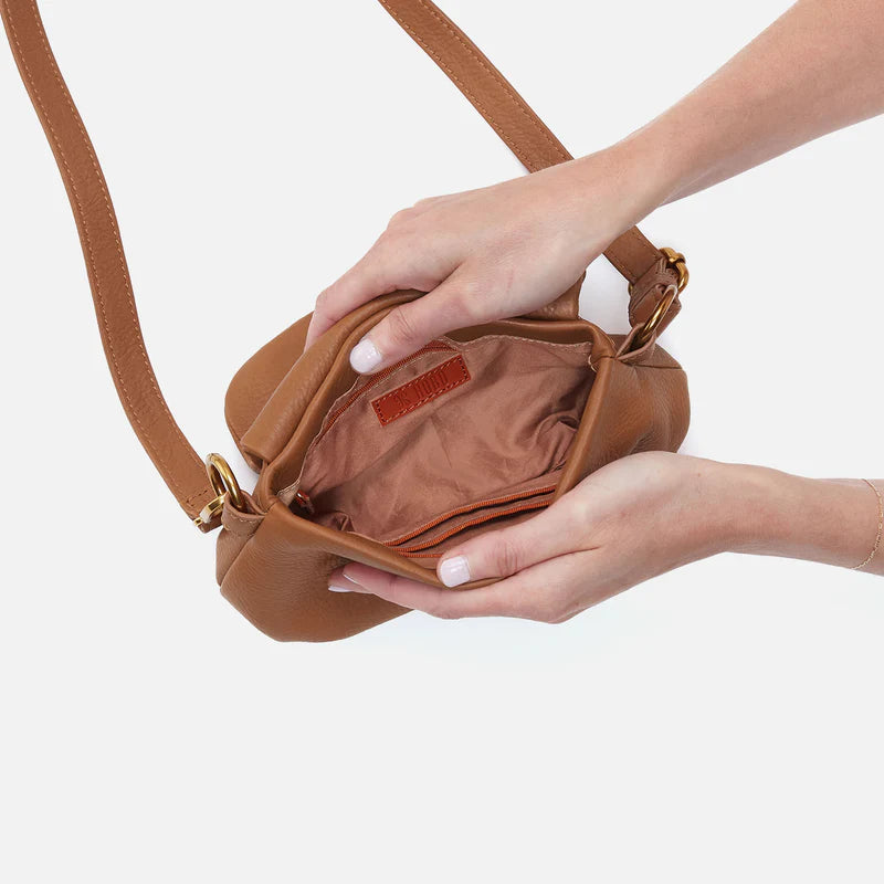 HOBO Bags Harley Crossbody Sling, Warm Honey、mySite、noshort