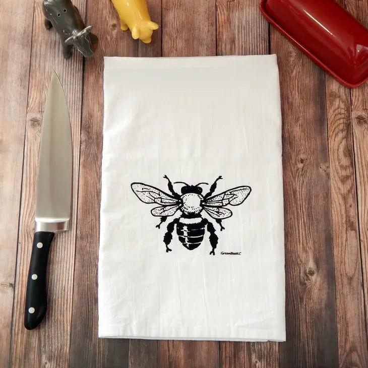 Honey Bee & Wildflower Kitchen Towels: Cute gifts, made in the USA!、mySite、g9winljtr