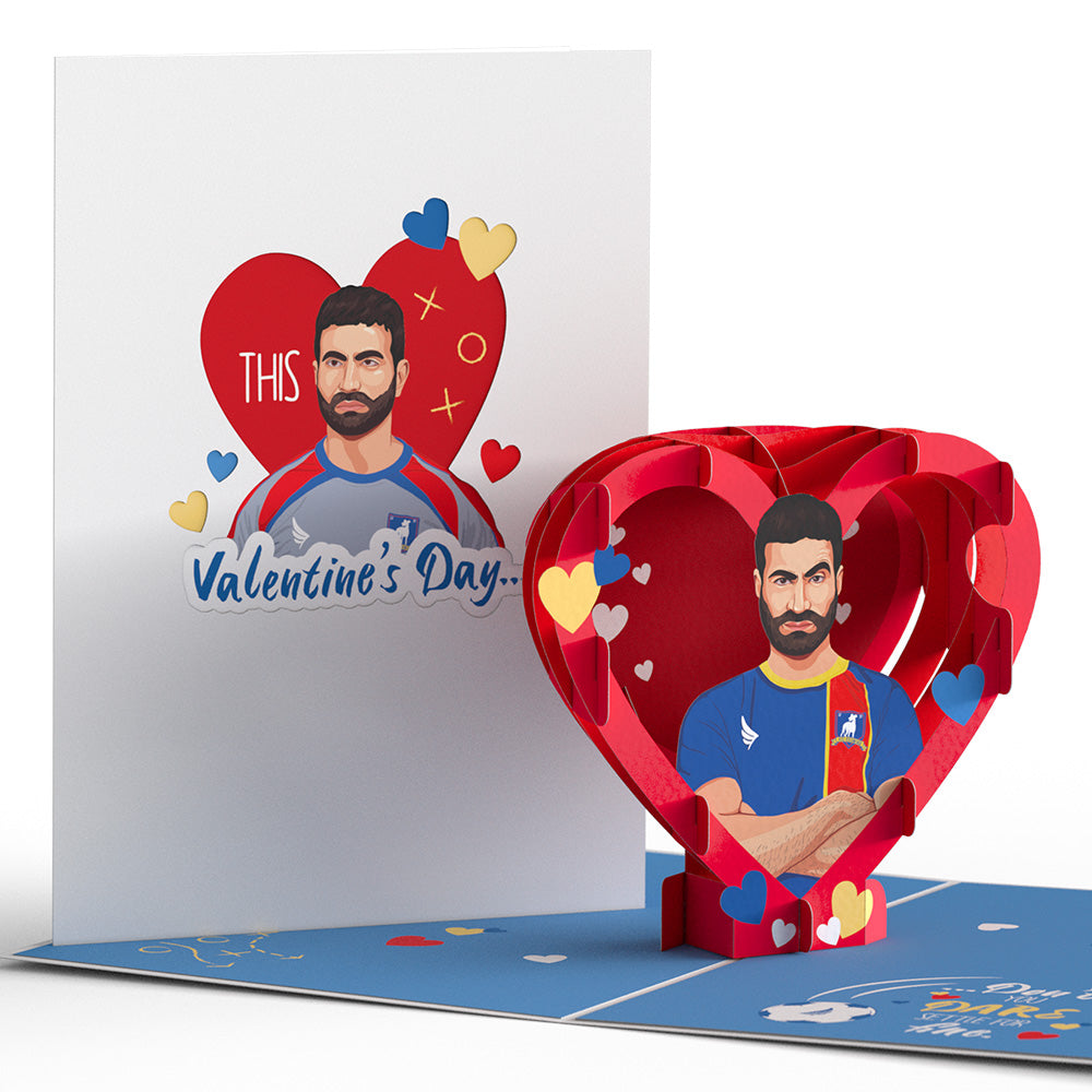 Ted Lasso Don't You Dare Settle For Fine Pop-Up Card、mySite、solidvoid