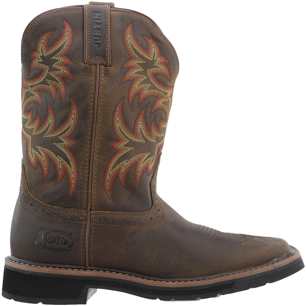 Driller 11 Inch Electrical Soft Toe Work Boots、mySite、gtrtttuynbv