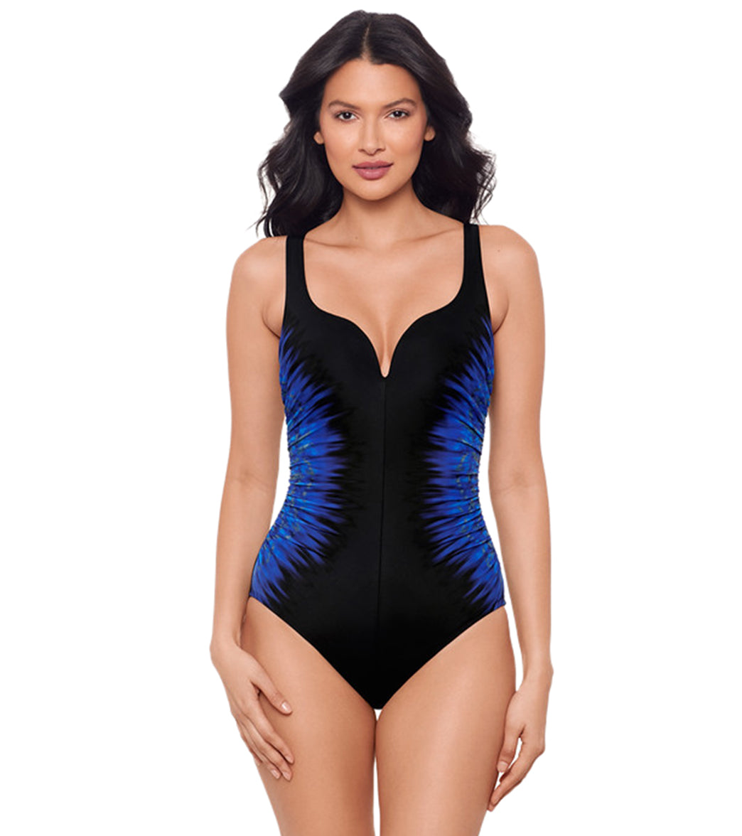 Miraclesuit Women's Paka Mayan Temptress One Piece Swimsuit、mySite、noshort