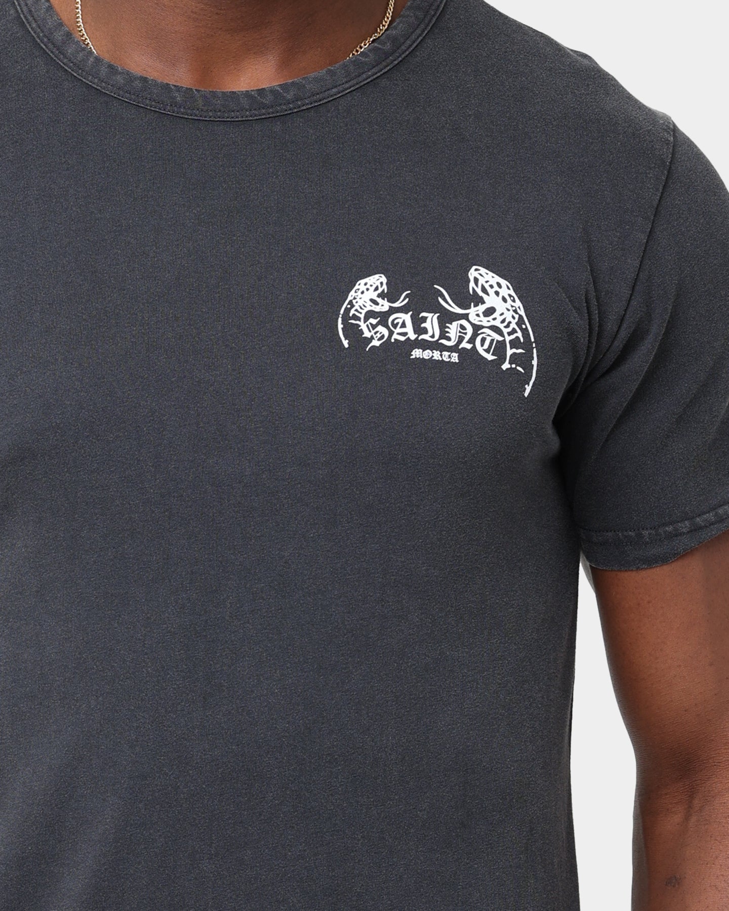 Saint Morta Venomous El Duplo T-Shirt Vintage Black/White、mySite、zt4zffjzw