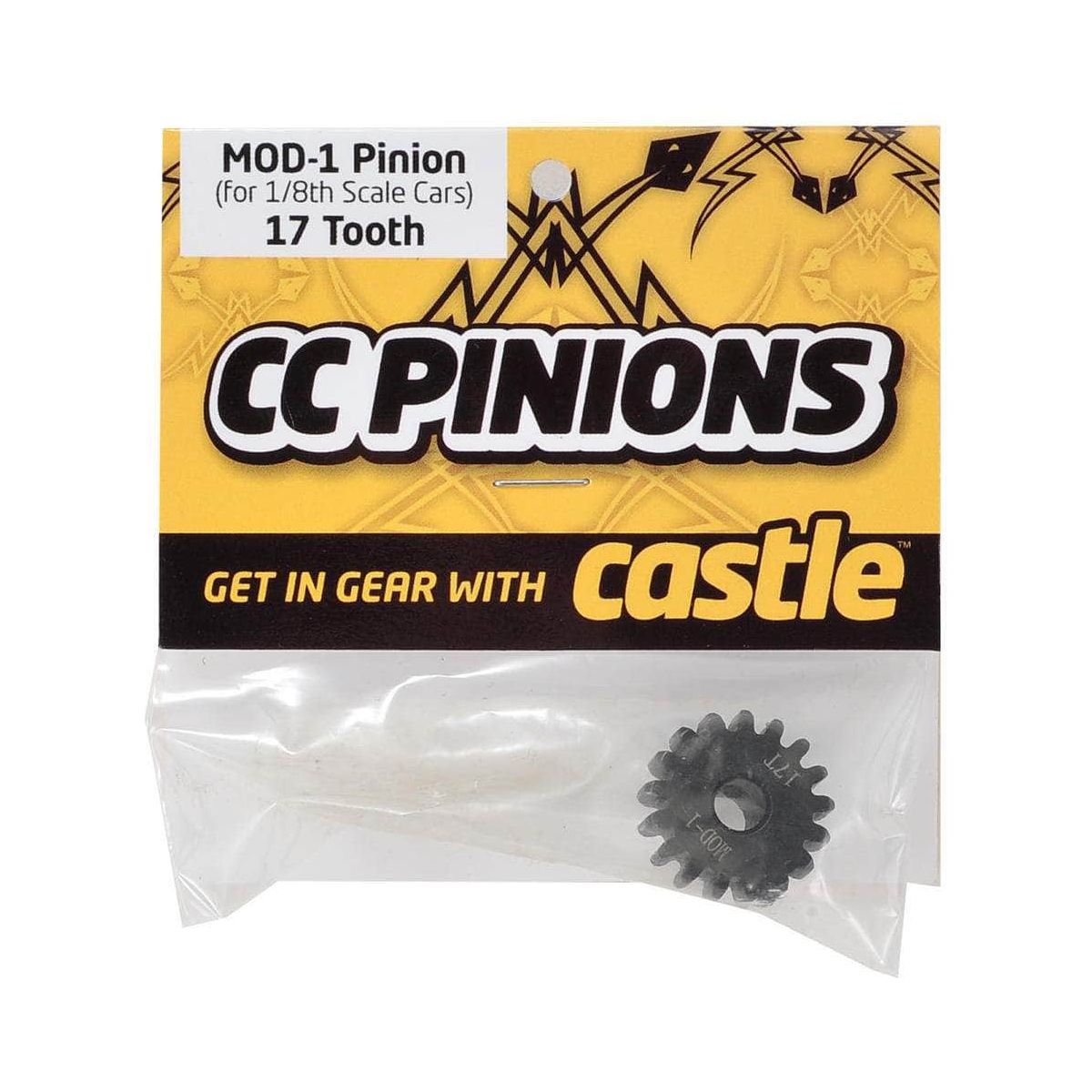  CSE010-0065-10, Castle Creations Mod 1 Pinion Gear w/5mm Bore (17T)、mySite、merchandisen