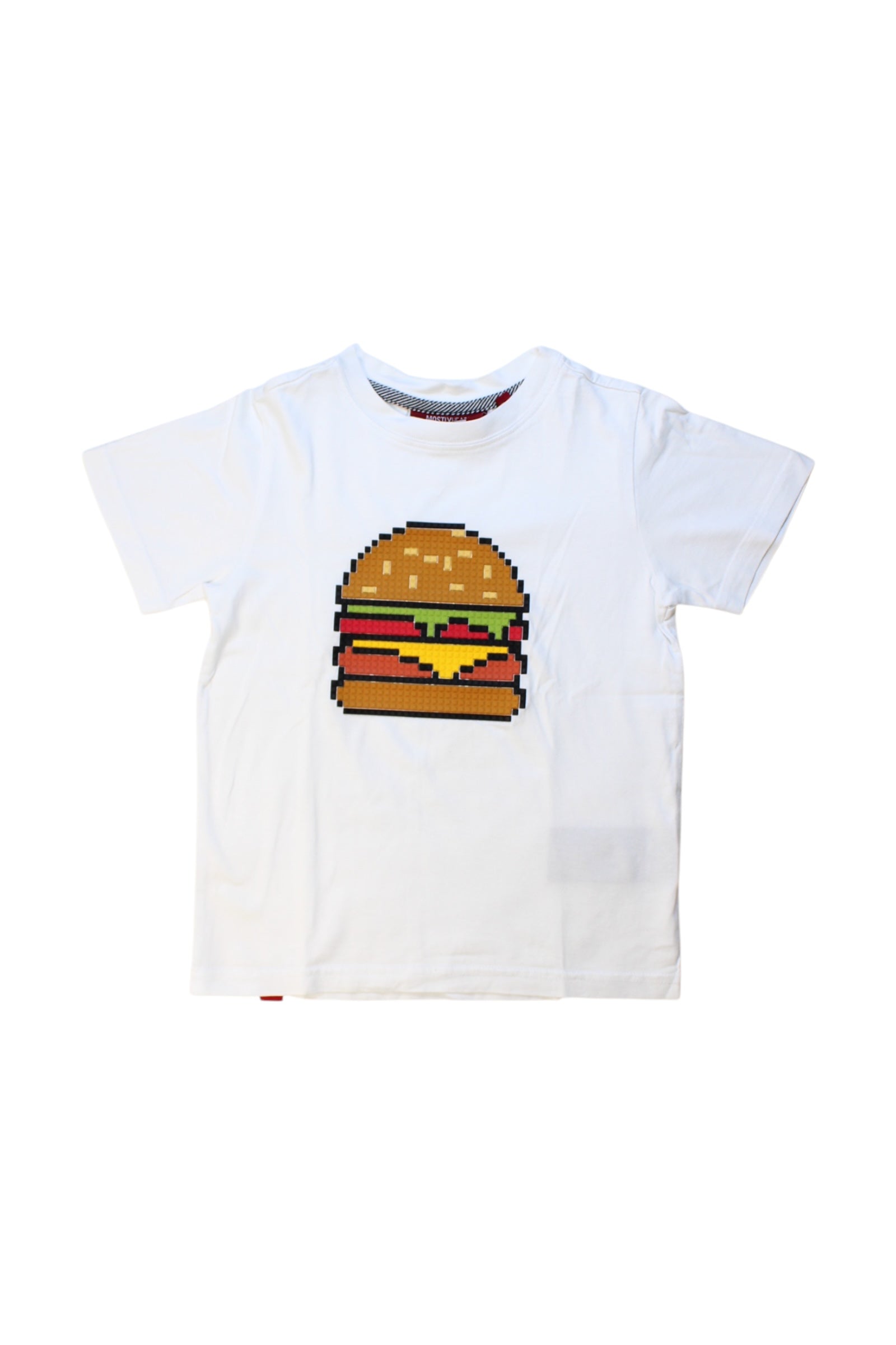 Mostly Heard Rarely Seen Pixel Burger Tee 8Y、mySite、g9winljtr