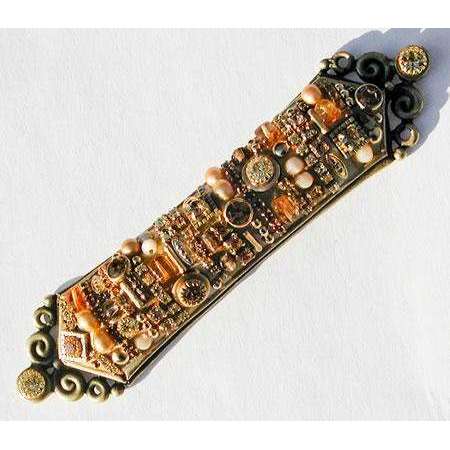 Michal Golan Warm Swarovski Crystal Mezuzah、mySite、topwebapps