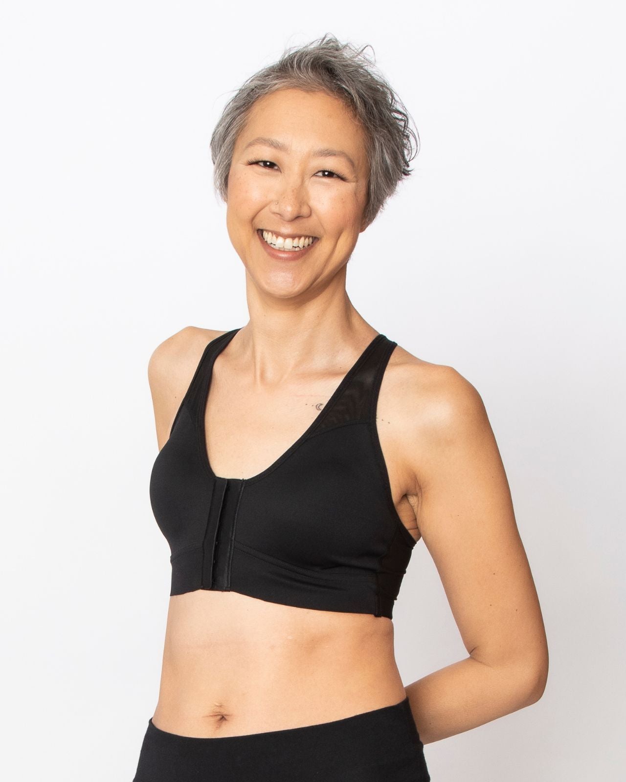 Bianca Front Closure Sports Bra、mySite、bengalsvssteelers