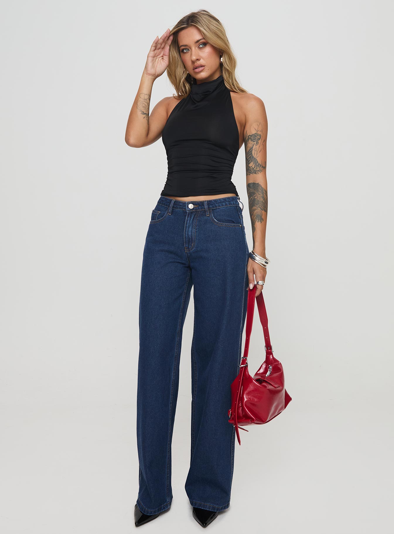 Giggle Top Black、mySite、solidvoid