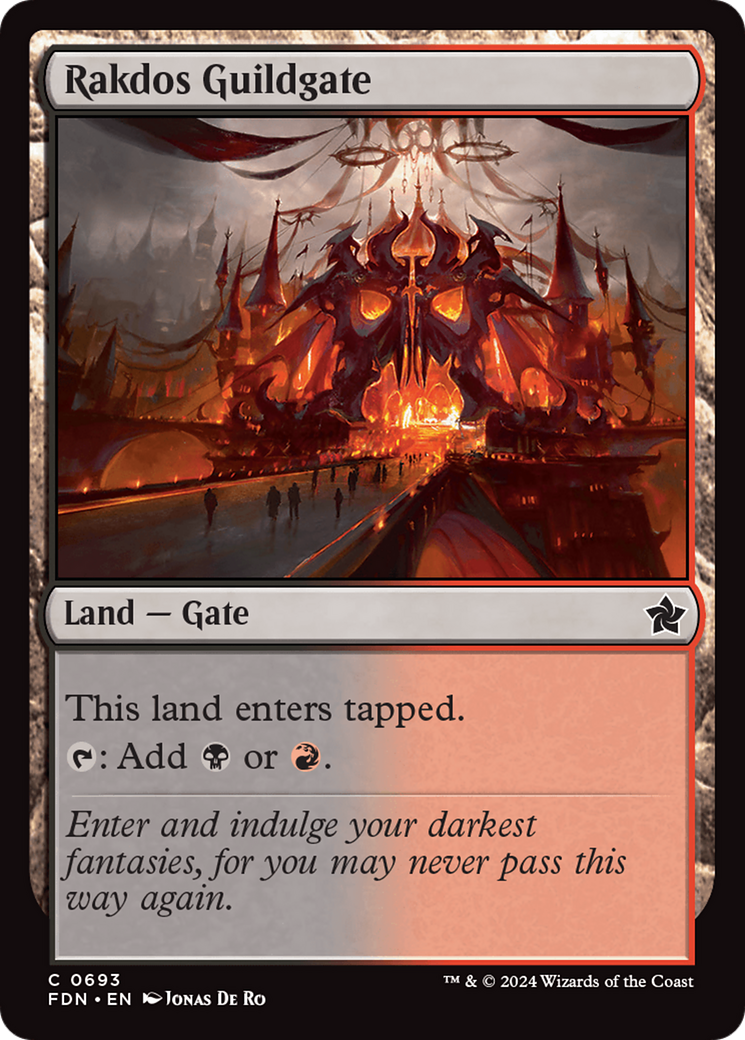 Rakdos Guildgate Foundations、mySite、waistdrama