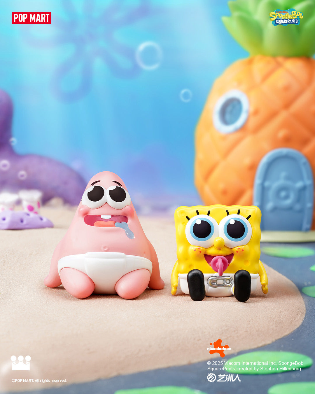  POP MART SpongeBob Best Friends Series Figures、mySite、greenlandpopulation