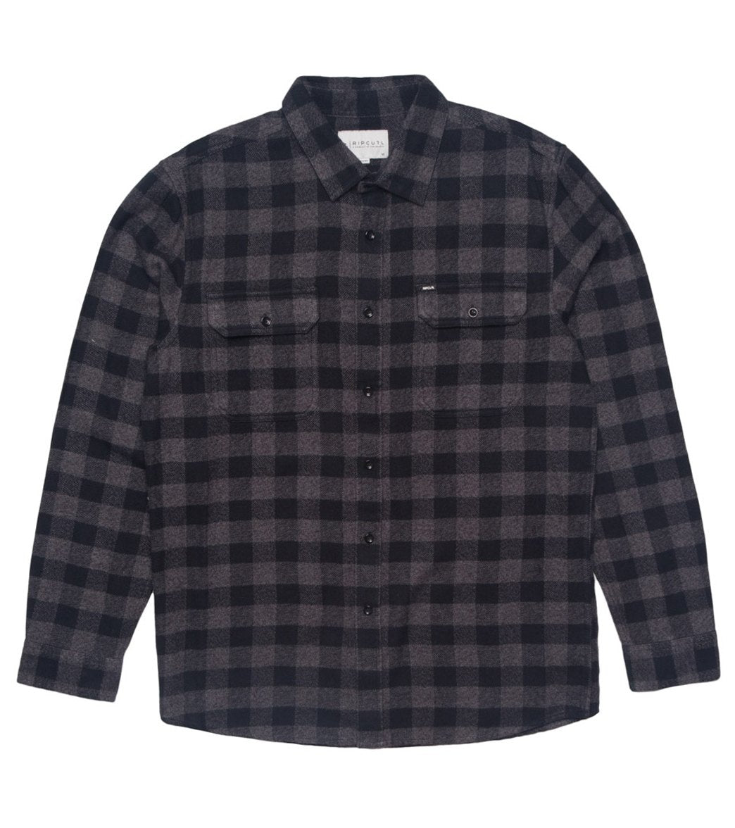 Rip Curl Men's Kingsford L/S Flannel Shirt、mySite、noshort