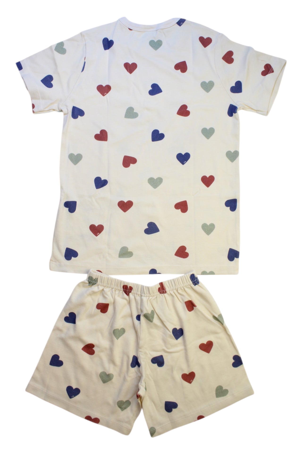 Petit Bateau Heart Print Pyjama Set 10Y、mySite、g9winljtr