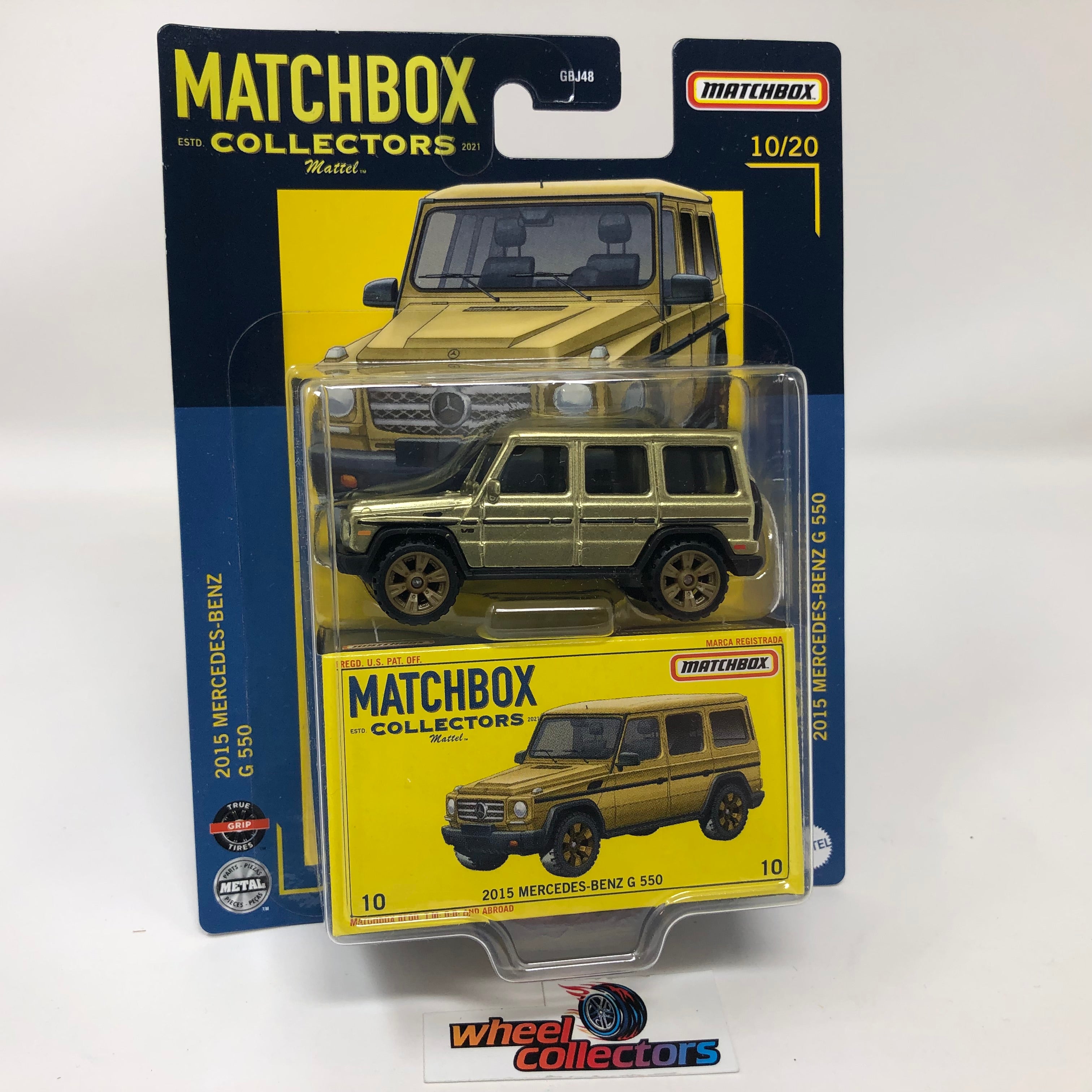 2015 Mercedes-Benz G 550 * Matchbox Collectors Series、mySite、hgirdovlk