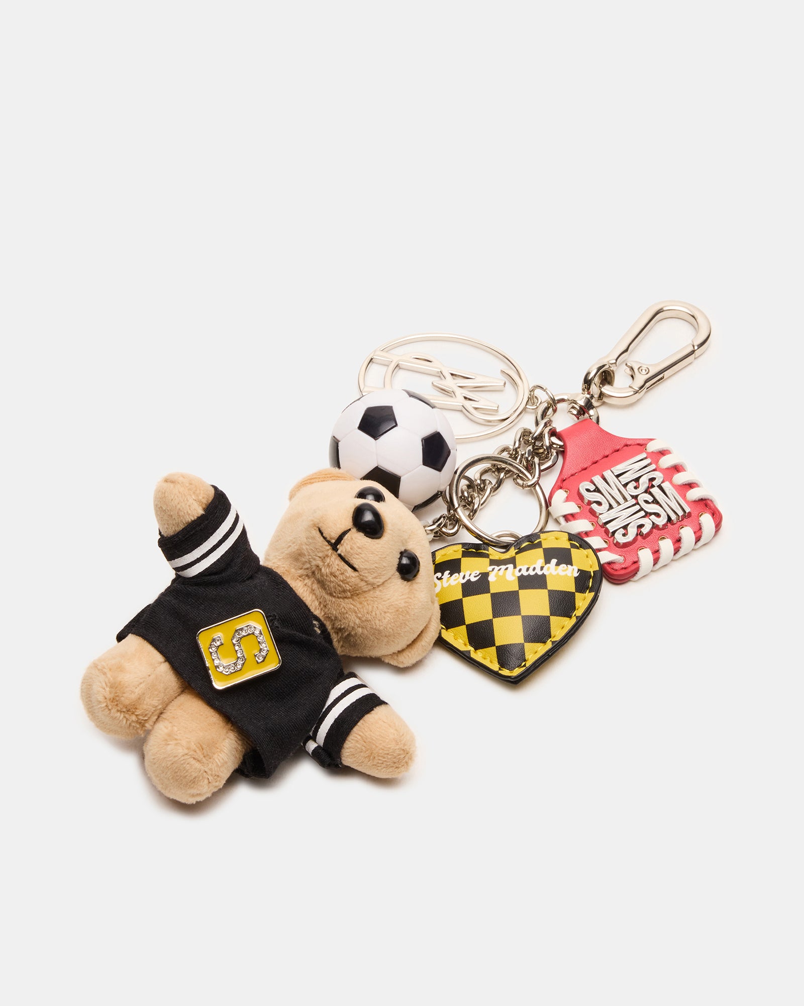 GOAL BAG CHARM BLACK/YELLOW、mySite、gtrtttuynbv