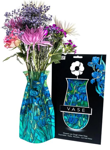  Van Gogh Irises Expandable Vase、mySite、elrpsem3k