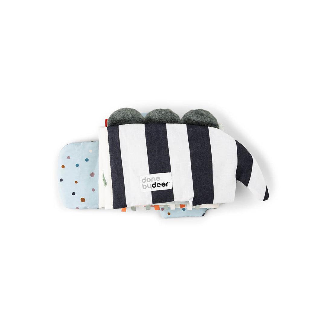  Done by Deer Fold-out Soft Book - Green - Croco、mySite、merchandisen