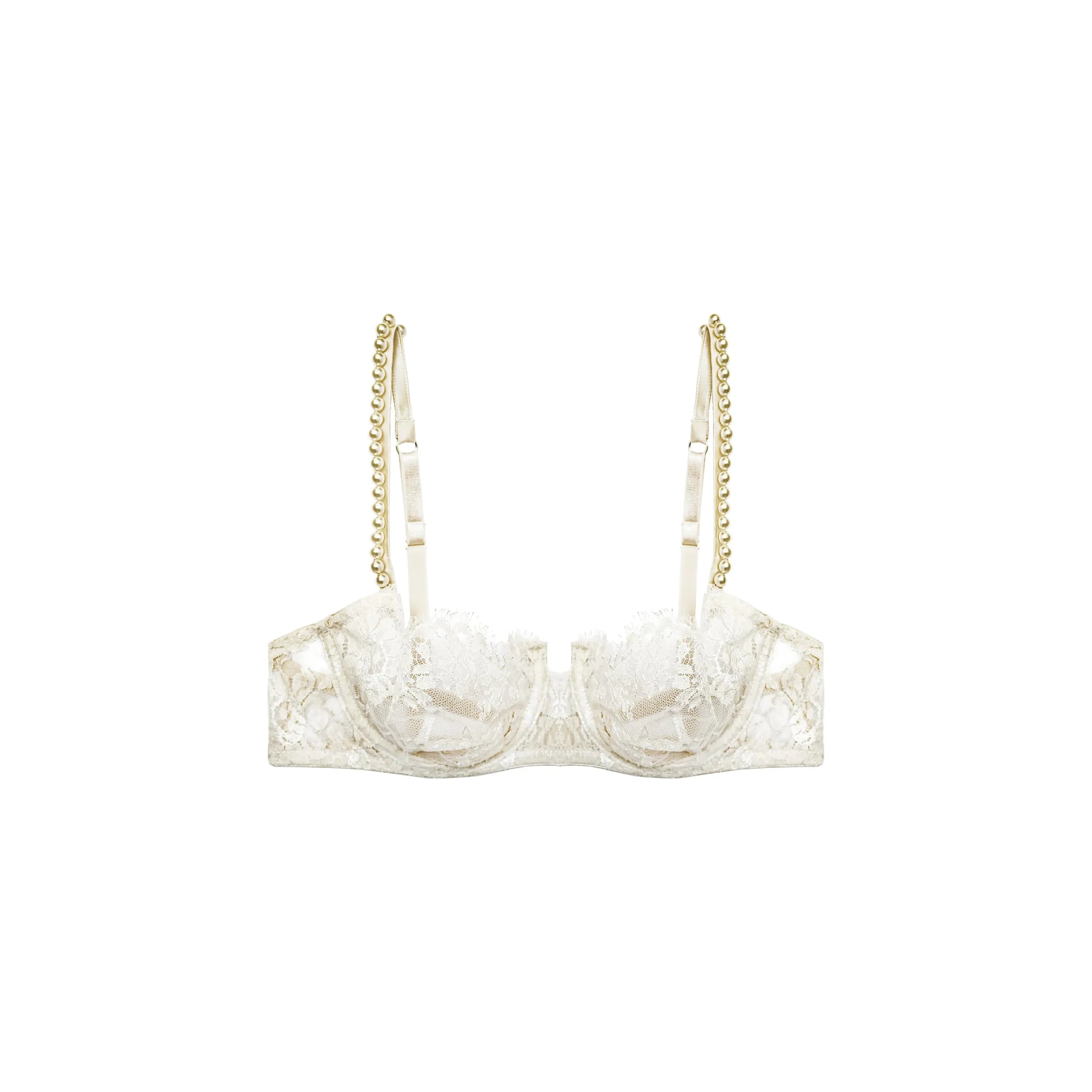  ID Sarrieri Birds of a Feather Demi Bra - Cream、mySite、justintrudeaud