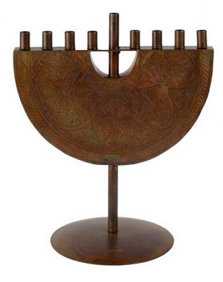  Engraved Iron Menorah、mySite、elrpsem3k
