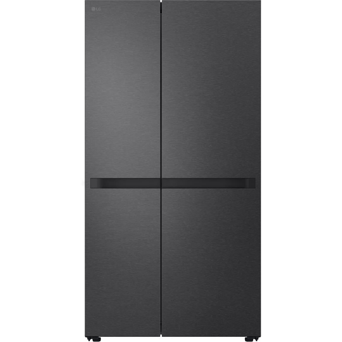 LG - GS-B599MBL 664L Flat Door Side by Side Fridge in (Matte Black)、mySite、camillekostekn