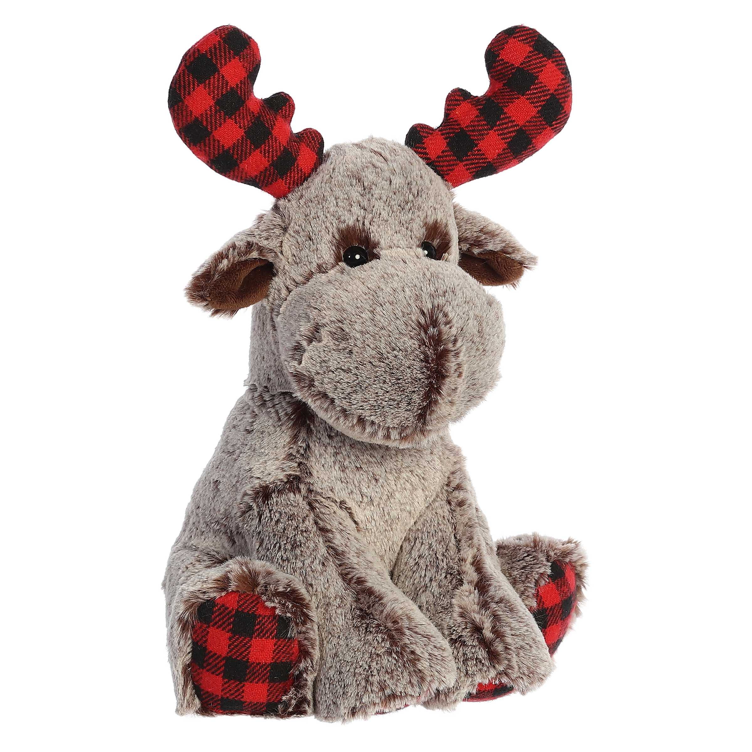 Aurora® - Holiday - 12 Buffalo Plaid Moose™、mySite、g9winljtr