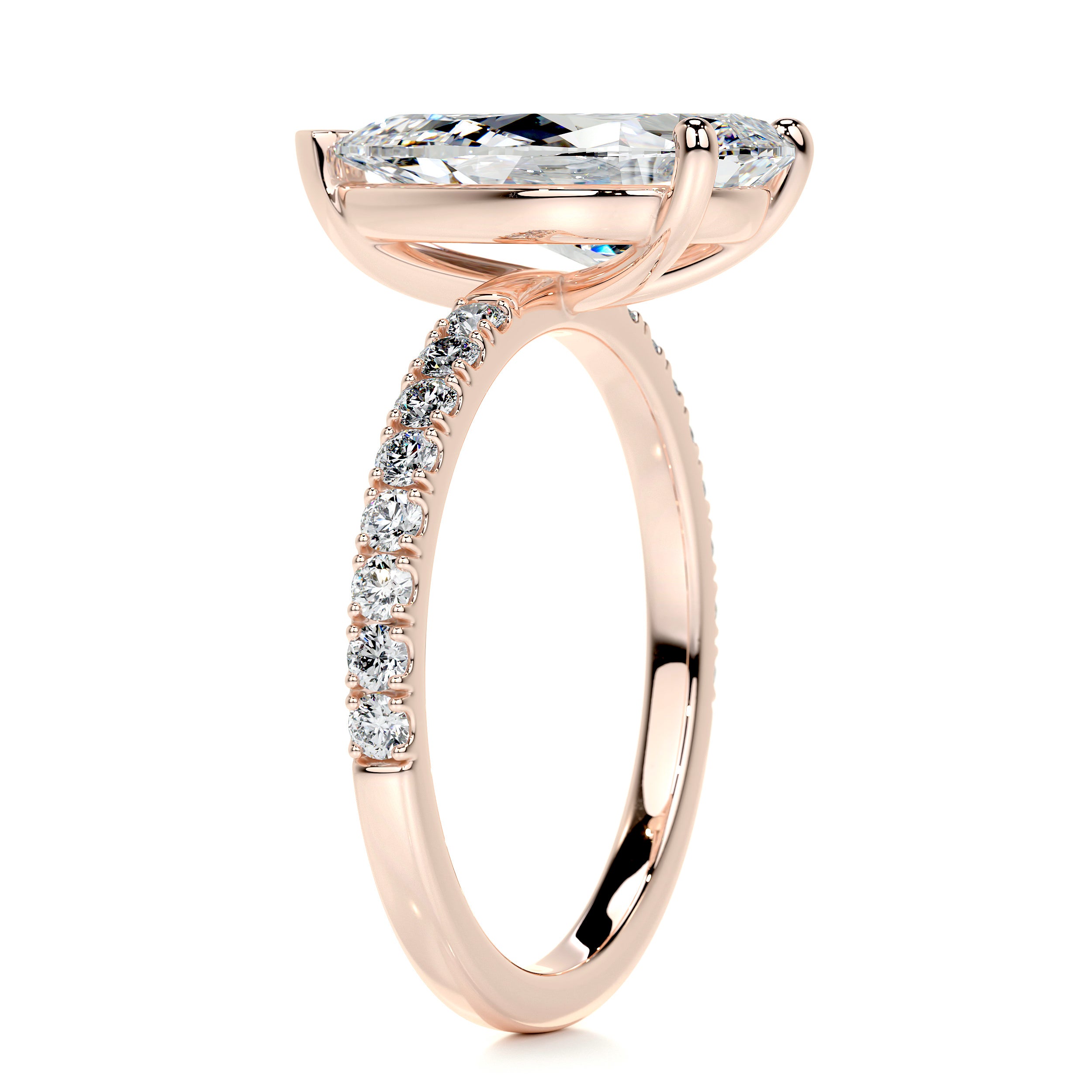 Jenny Diamond Engagement Ring -14K Rose Gold、mySite、hinf8tx79