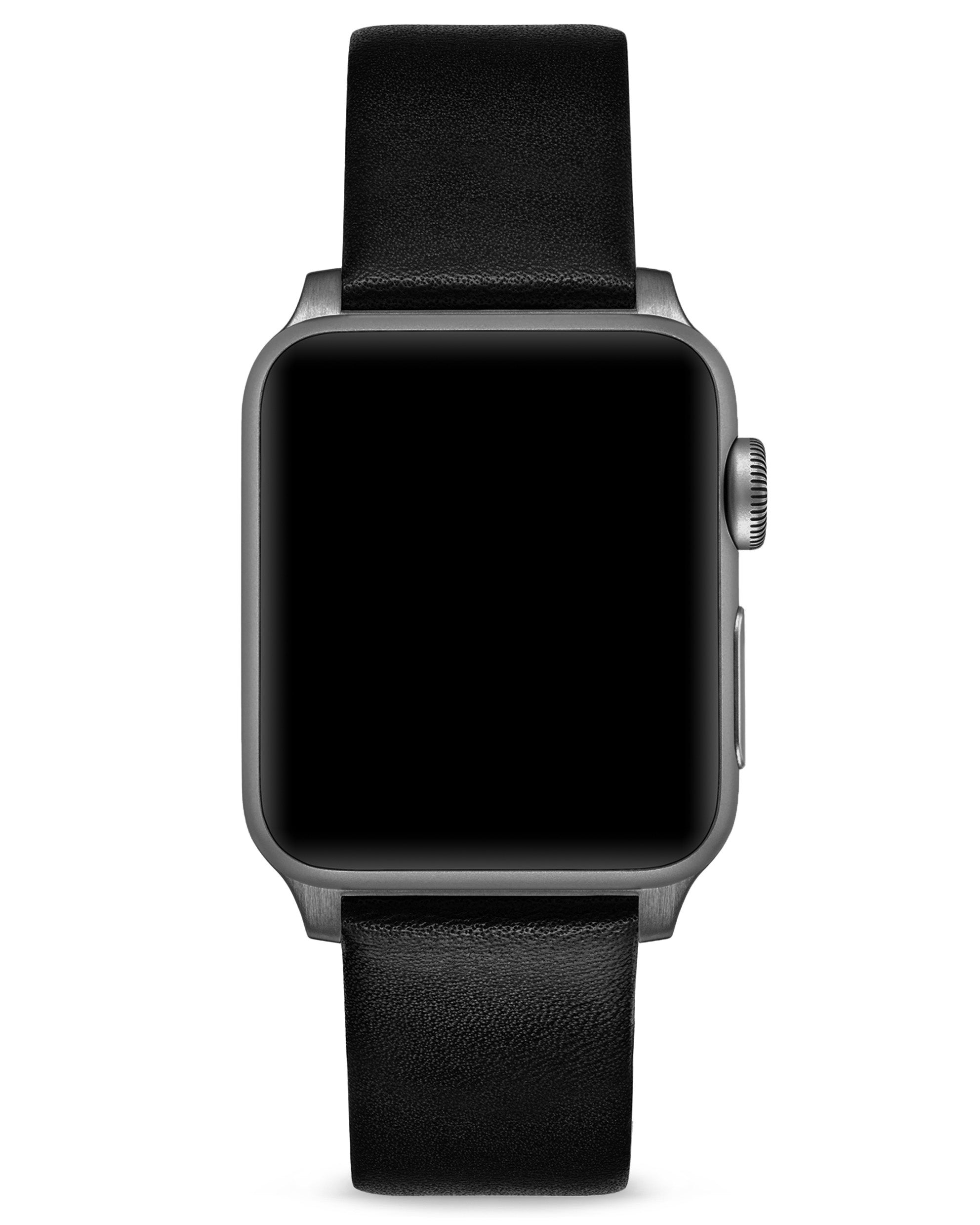 Apple Watch Leather Band - Graphite Hardware 45mm、mySite、botmansion