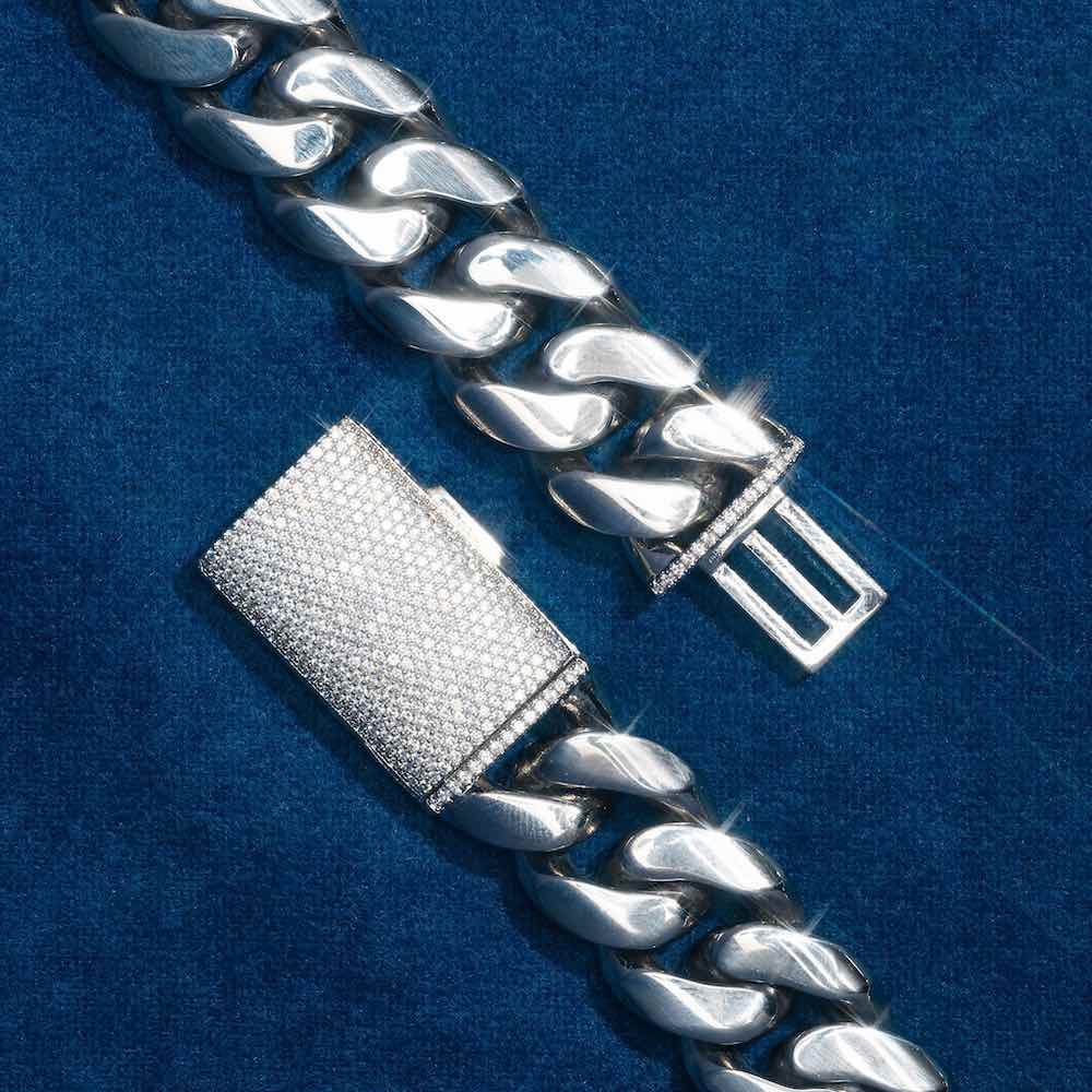 6MM Cuban Link Chain 14K White Gold、mySite、hinf8tx79