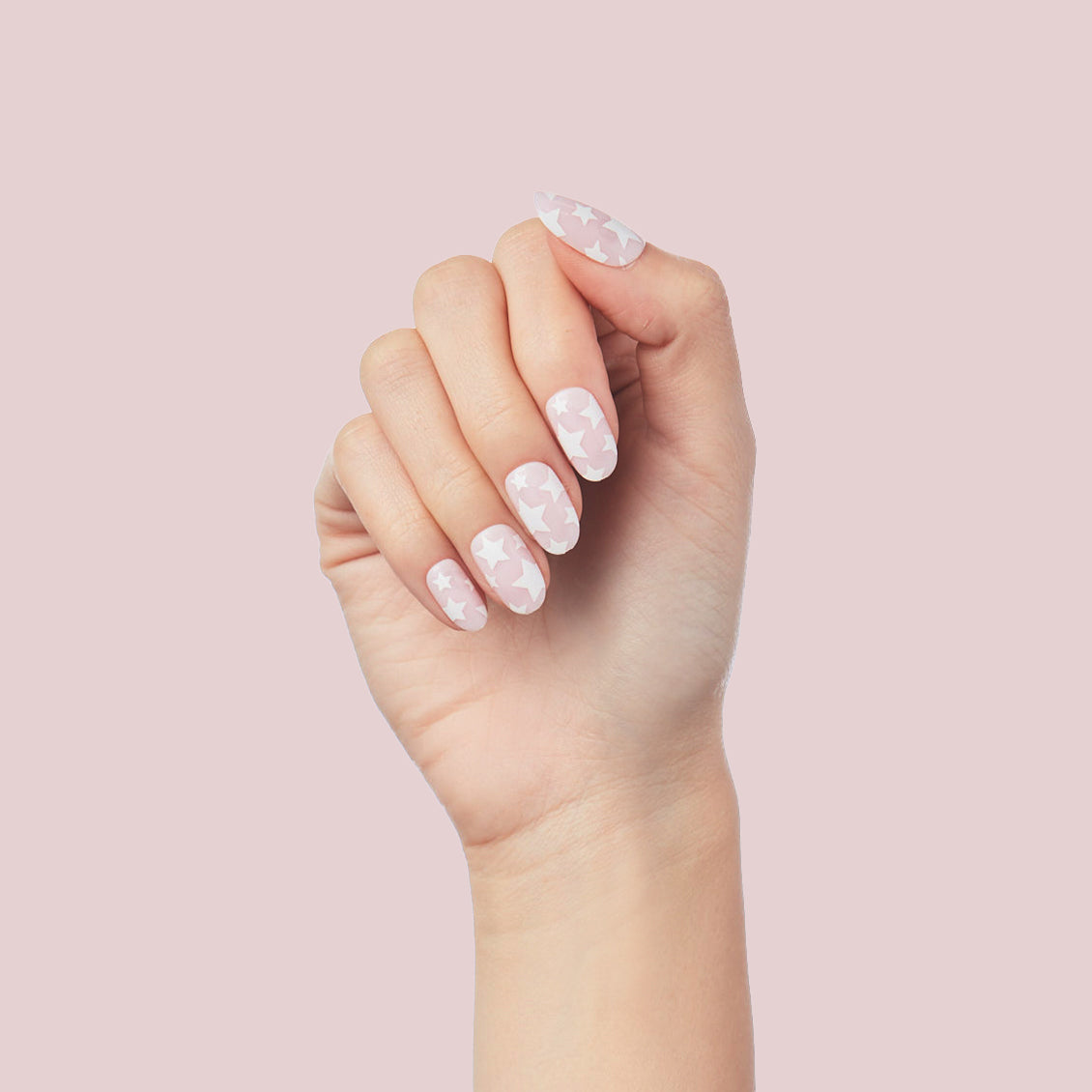 Super Stars - Press-On | Short | Round、mySite、solidvoid