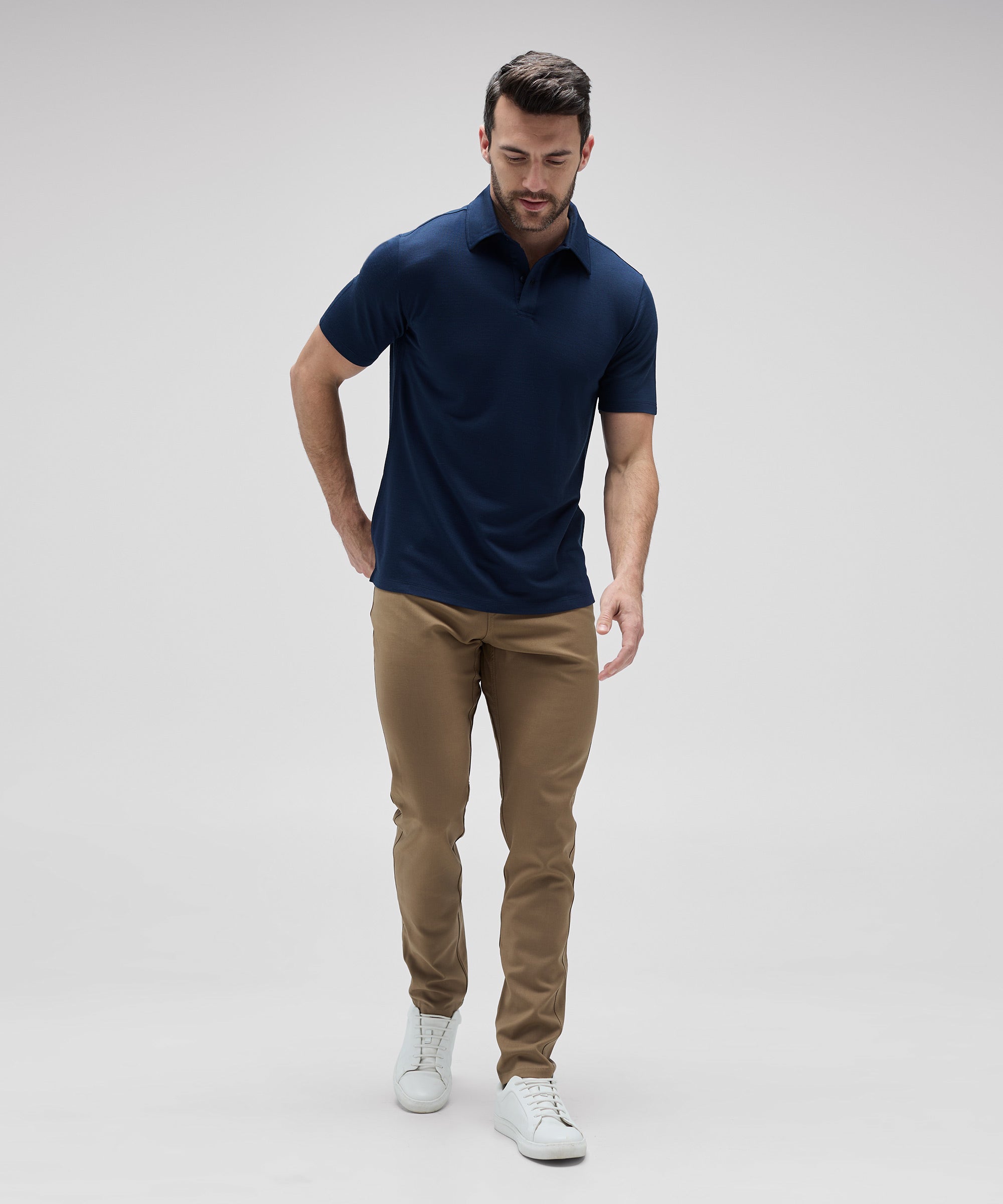Men's Merino Polo、mySite、noshort