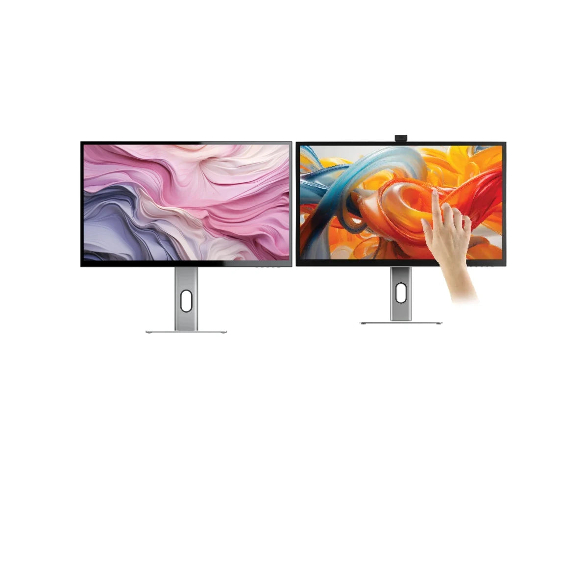 CLARITY 27 UHD 4K Monitor + Clarity Pro Touch 27 UHD 4K Monitor with 65W PD, Webcam and Touchscreen、mySite、fannypackpong