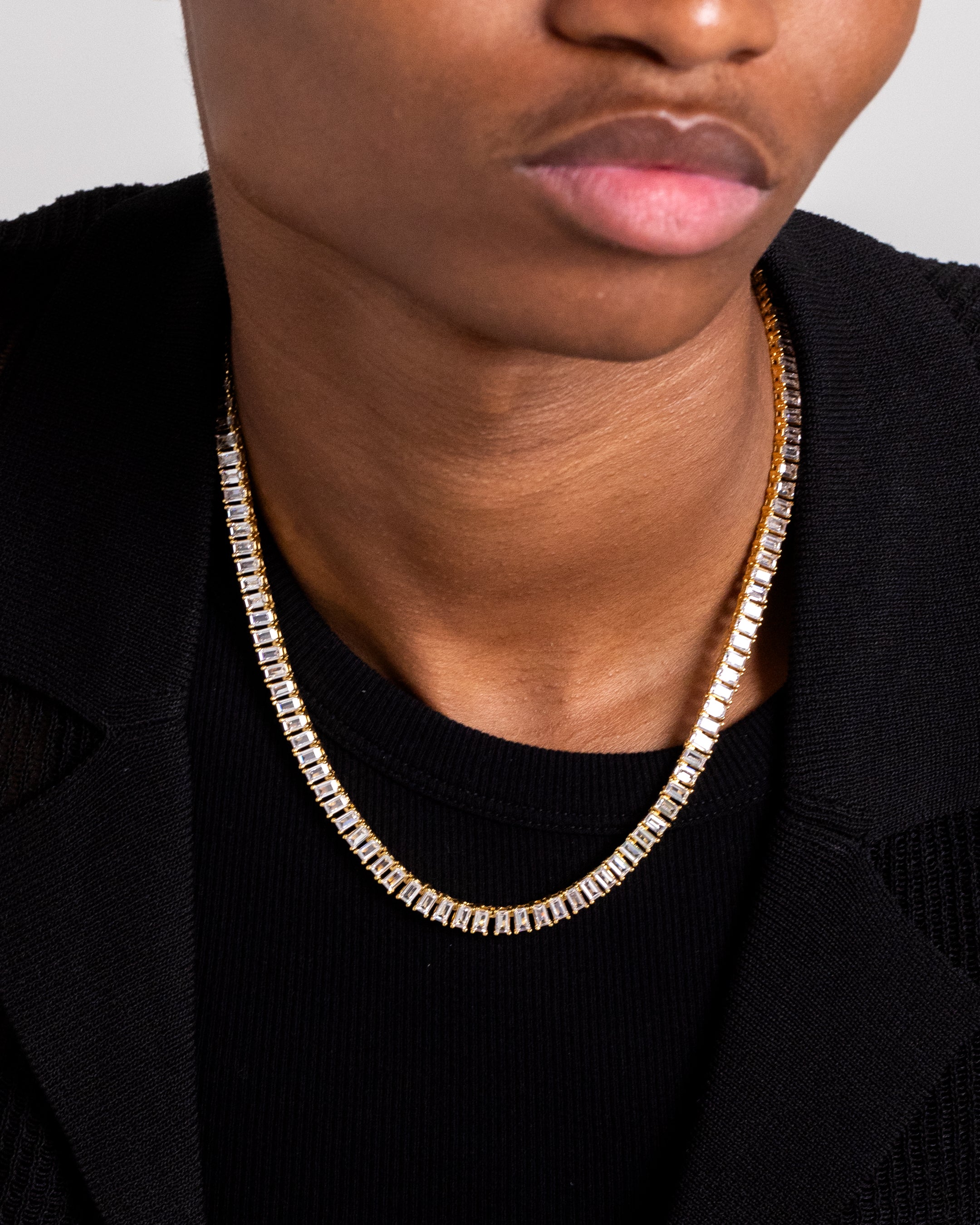 NXS Iced Baguette Chain Iced Gold、mySite、zt4zffjzw